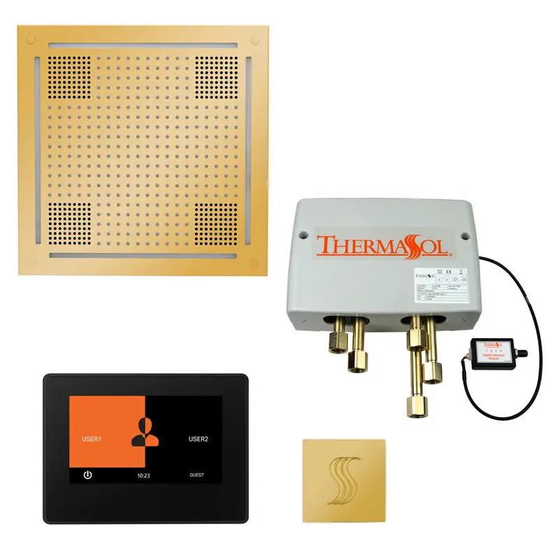 Thermasol The Total Wellness Hydrovive Package with 7" ThermaTouch and Square by Thermasol