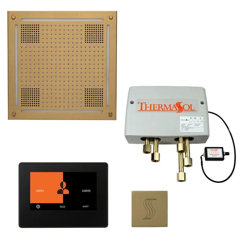 Thermasol The Total Wellness Hydrovive Package with 7" ThermaTouch and Square by Thermasol