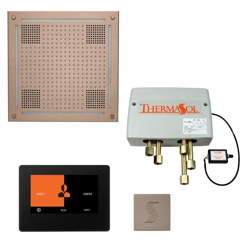 Thermasol The Total Wellness Hydrovive Package with 7" ThermaTouch and Square by Thermasol
