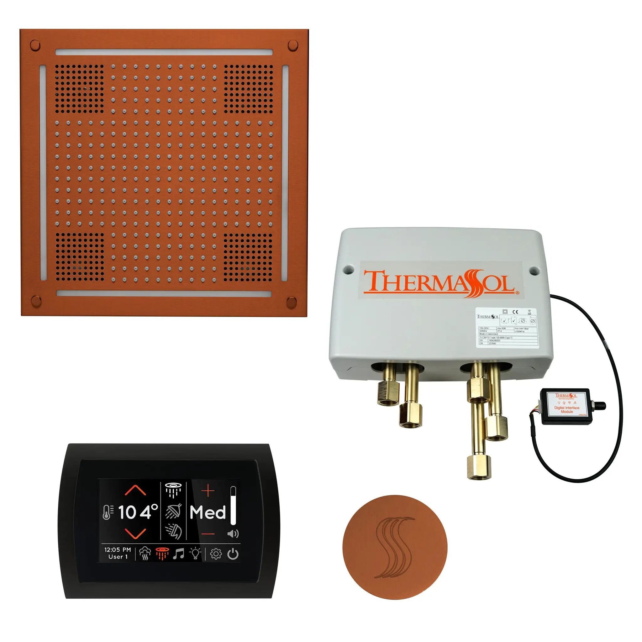 Thermasol The Total Wellness Package Hydrovive with SignaTouch Round by Thermasol