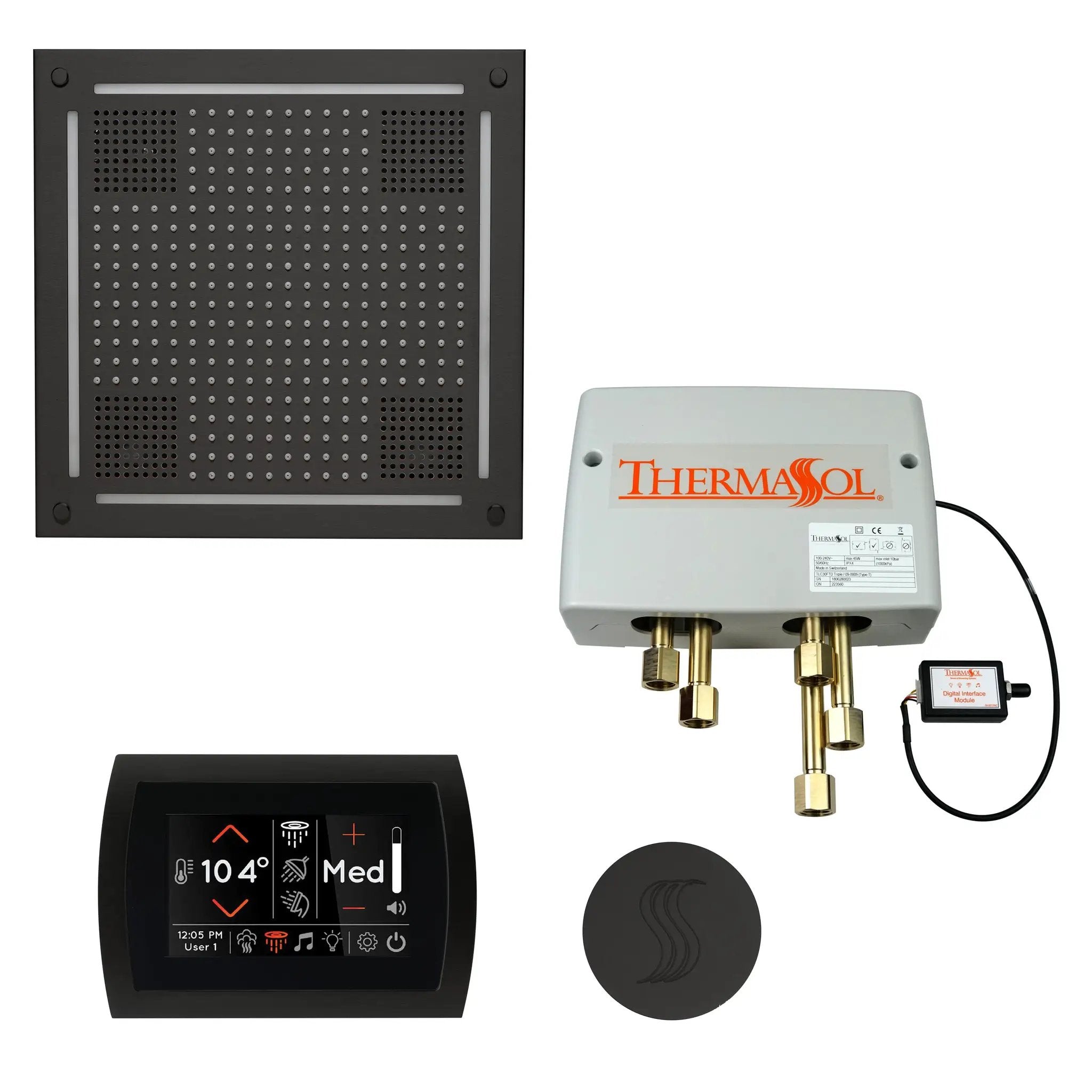 Thermasol The Total Wellness Package Hydrovive with SignaTouch Round by Thermasol