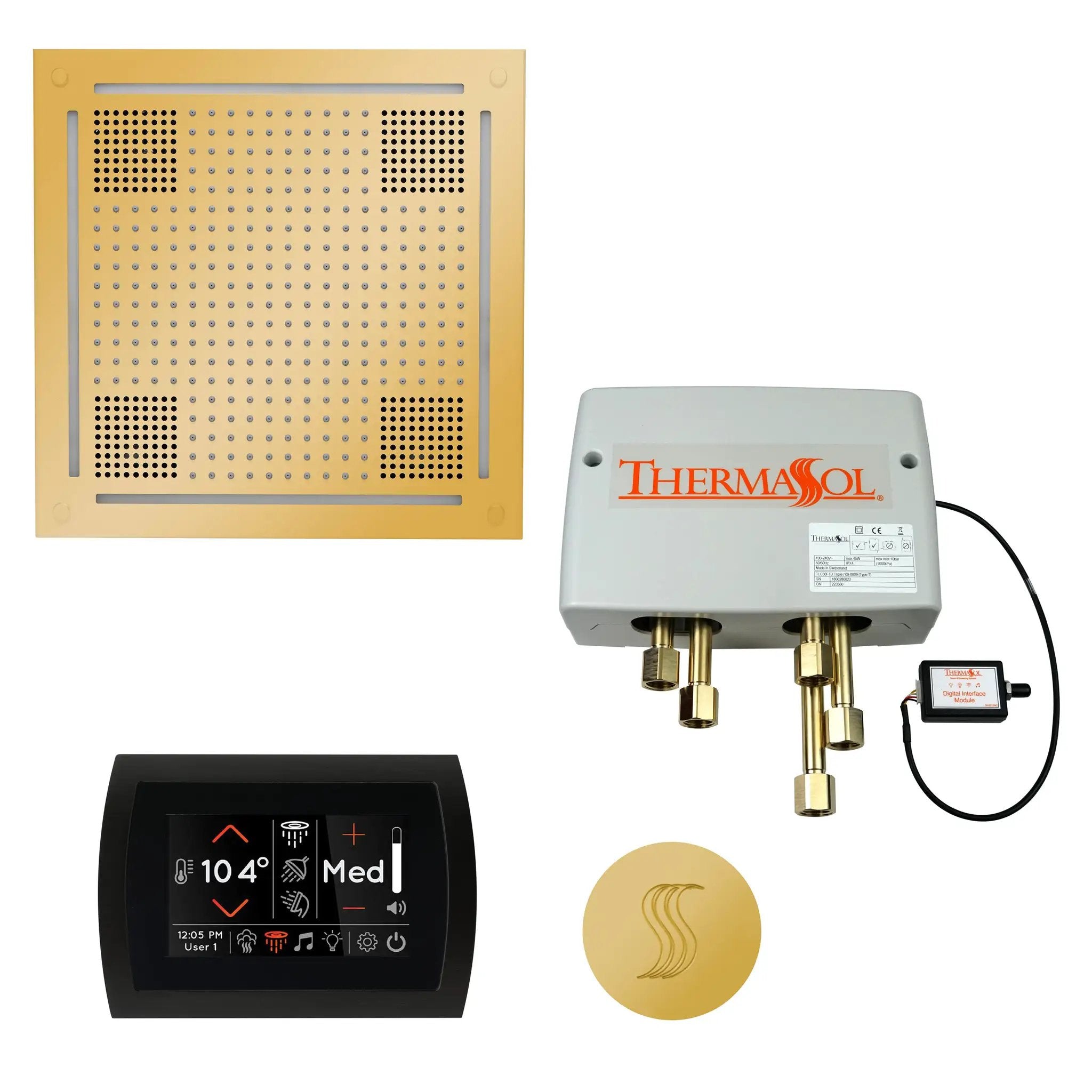 Thermasol The Total Wellness Package Hydrovive with SignaTouch Round by Thermasol