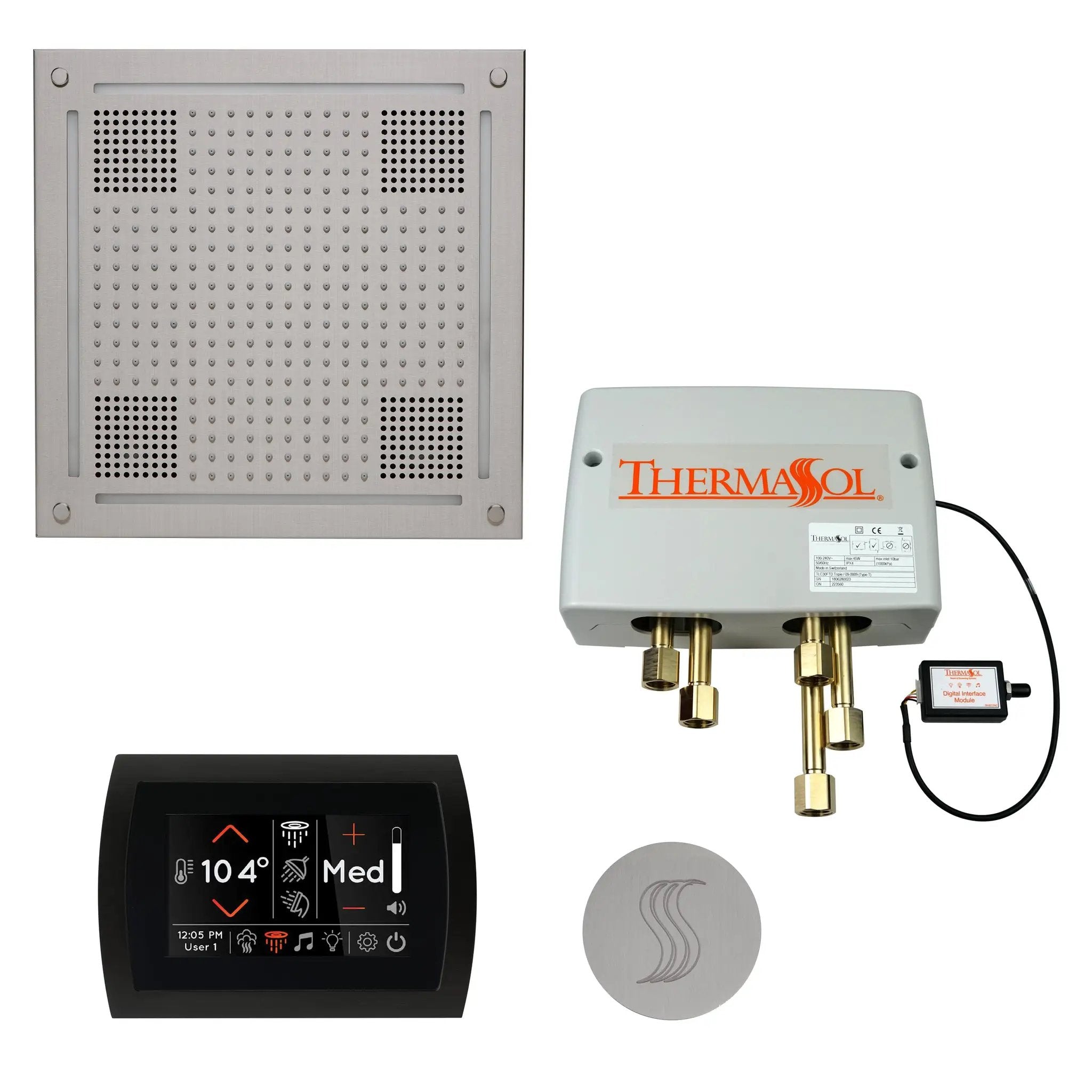 Thermasol The Total Wellness Package Hydrovive with SignaTouch Round by Thermasol