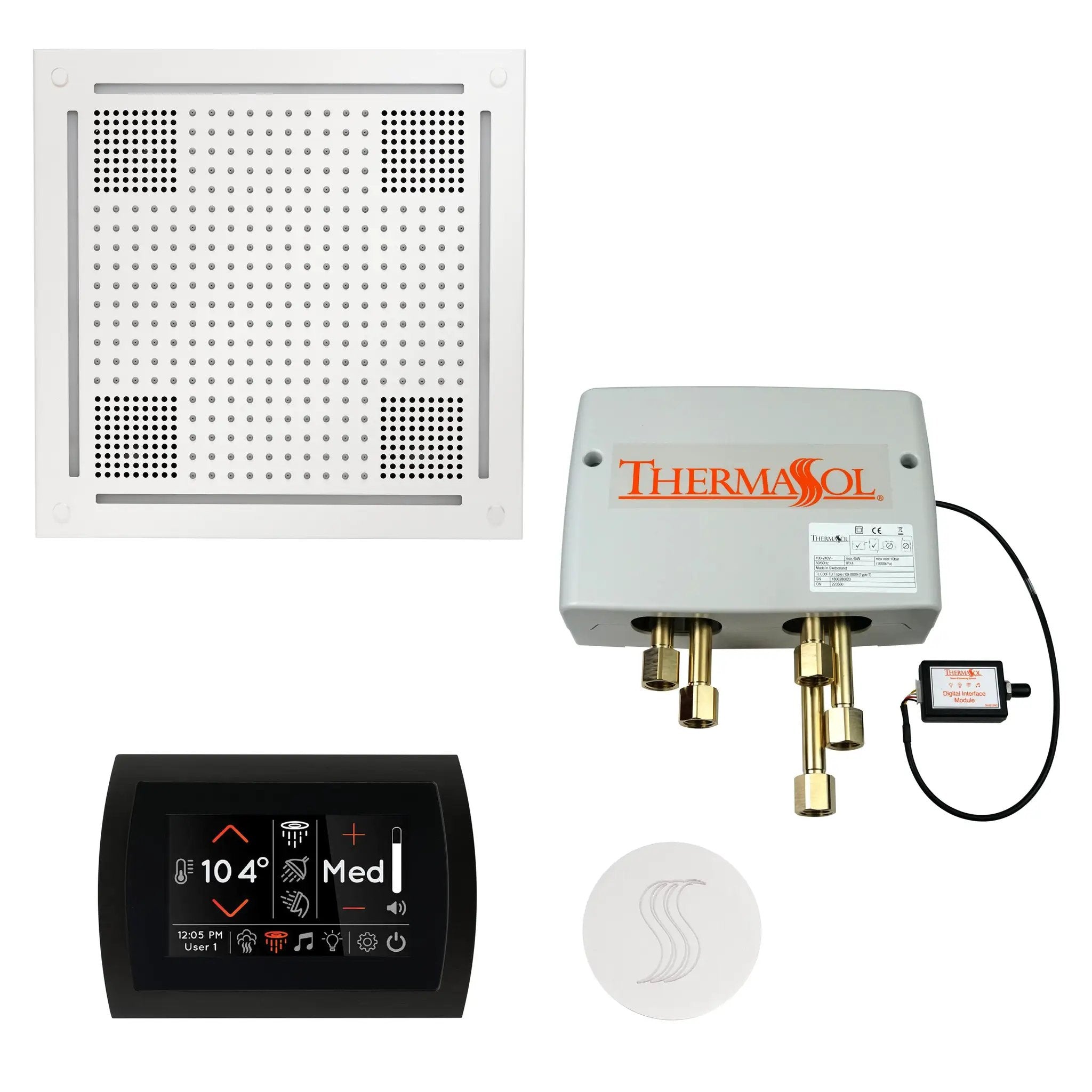 Thermasol The Total Wellness Package Hydrovive with SignaTouch Round by Thermasol