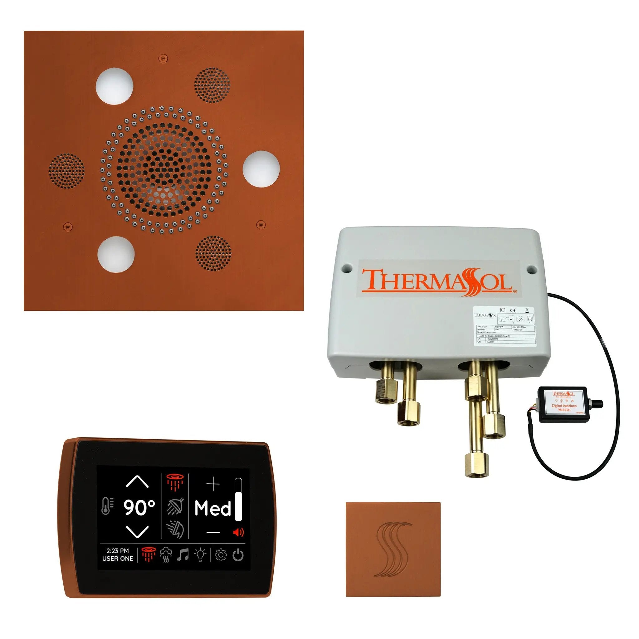 Thermasol The Total Wellness Package with SignaTouch Square by Thermasol