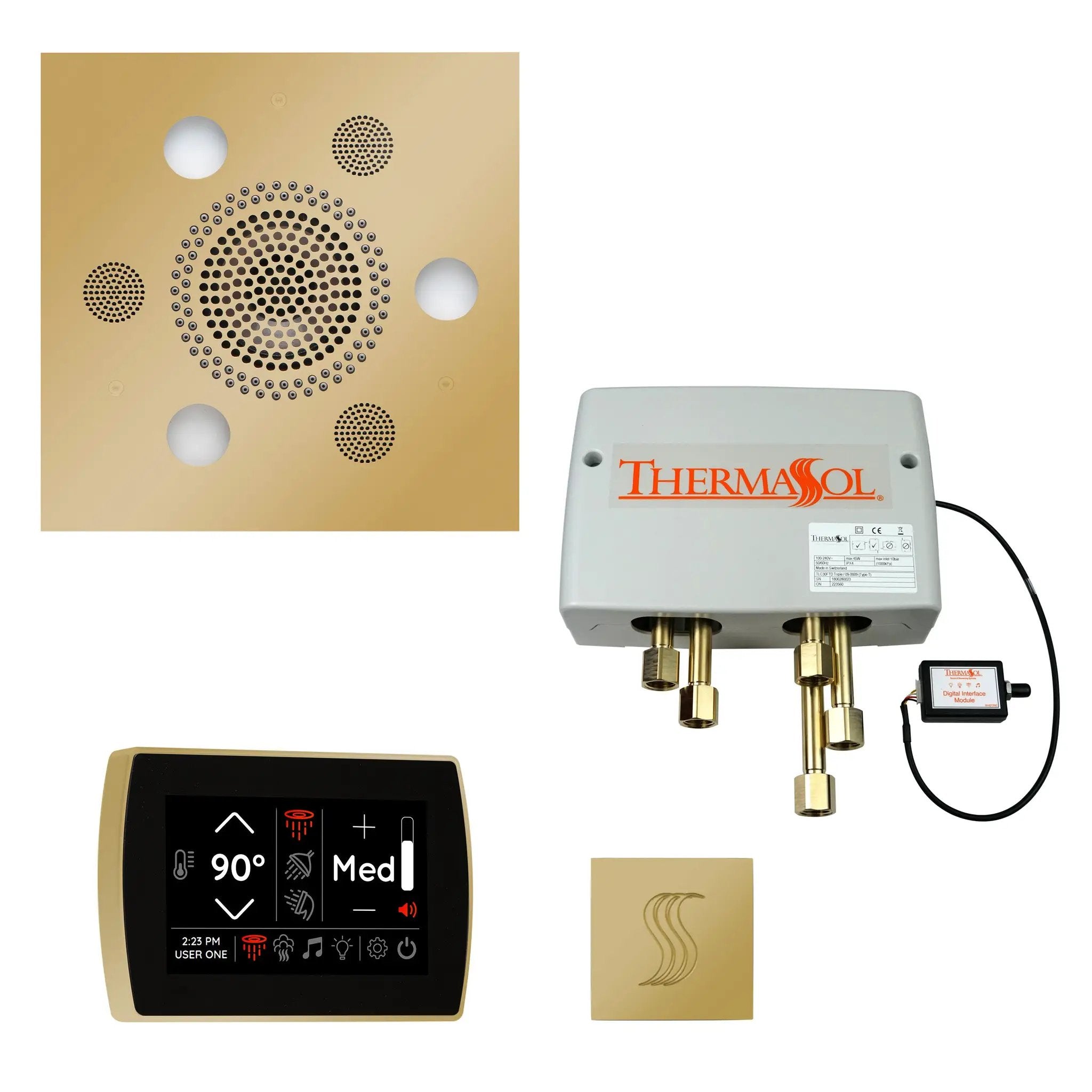Thermasol The Total Wellness Package with SignaTouch Square by Thermasol
