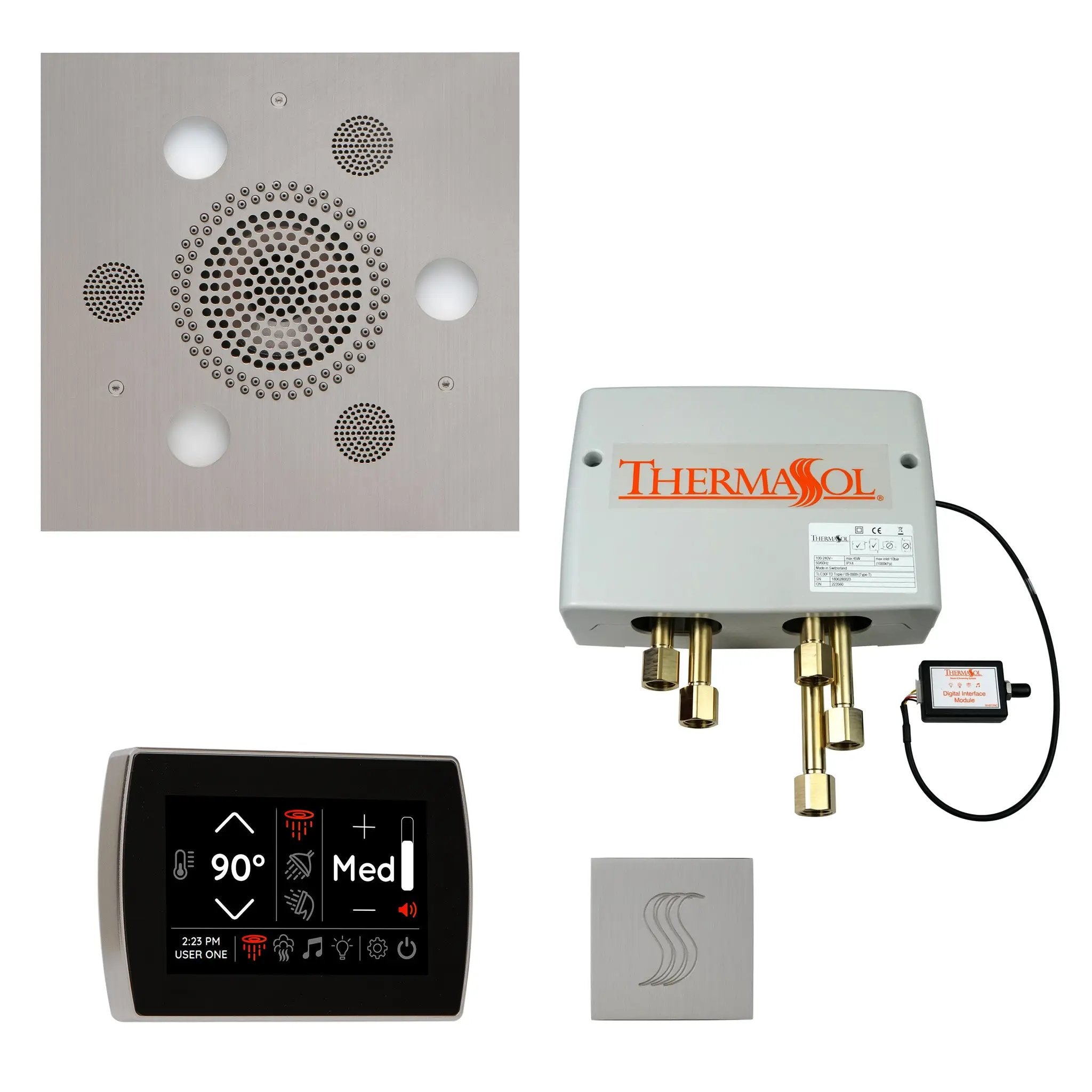 Thermasol The Total Wellness Package with SignaTouch Square by Thermasol