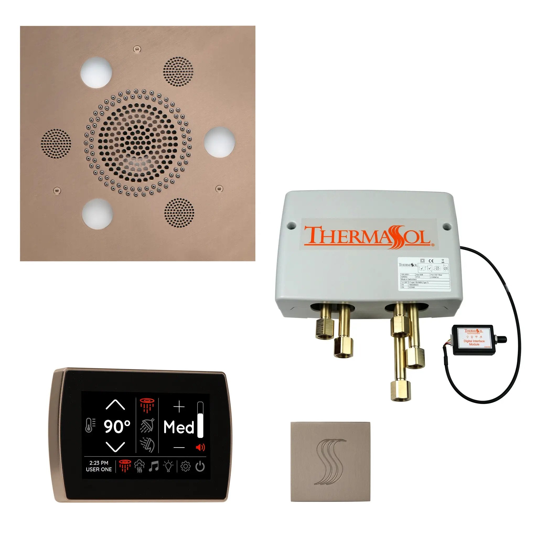 Thermasol The Total Wellness Package with SignaTouch Square by Thermasol