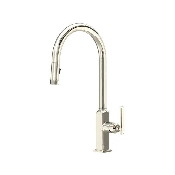 Rohl Apothecary Pull-Down Kitchen Faucet with C-Spout by Rohl