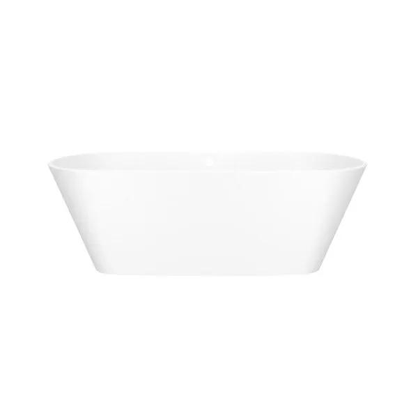 matte white bathtub