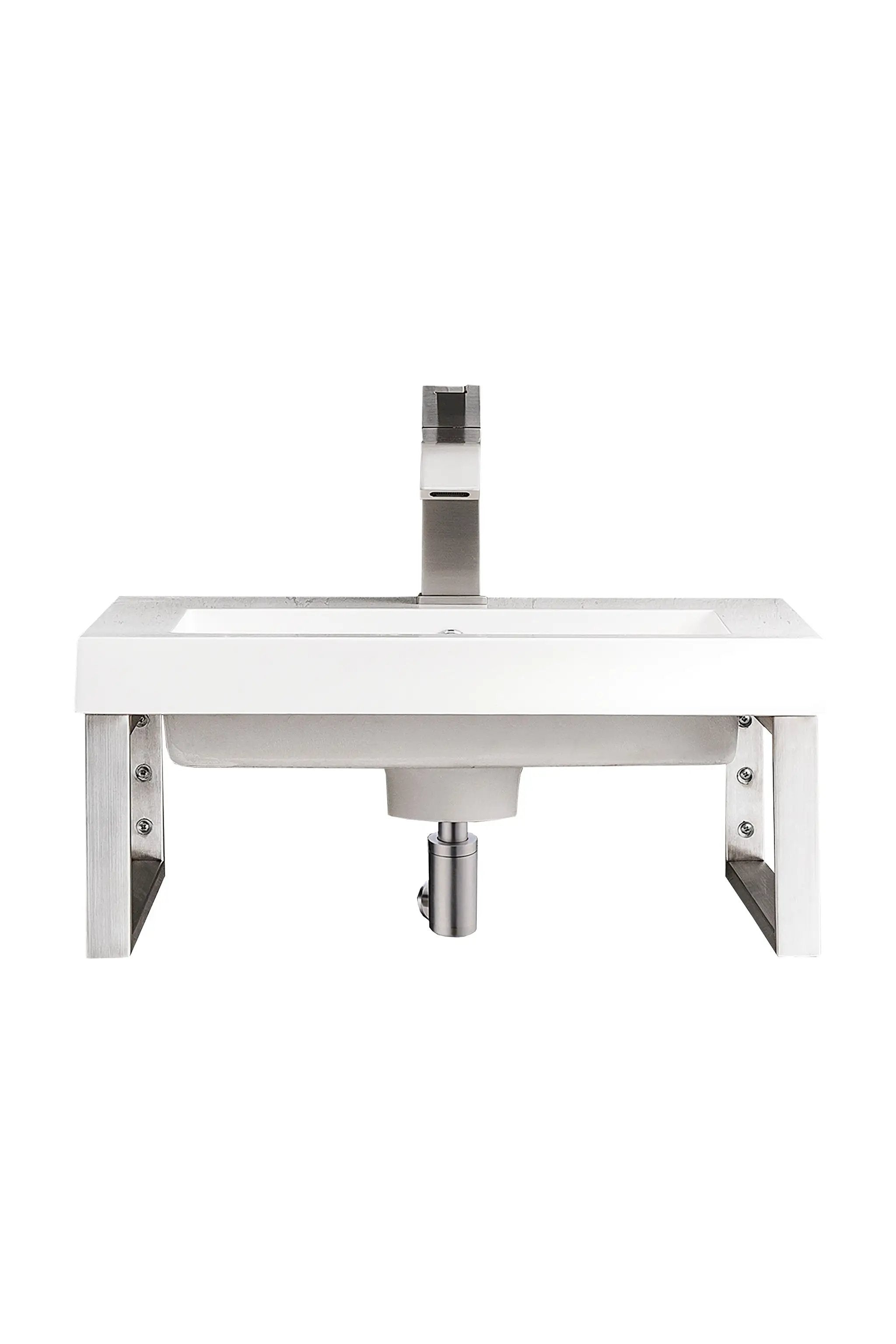 brushed nickel wall bracket