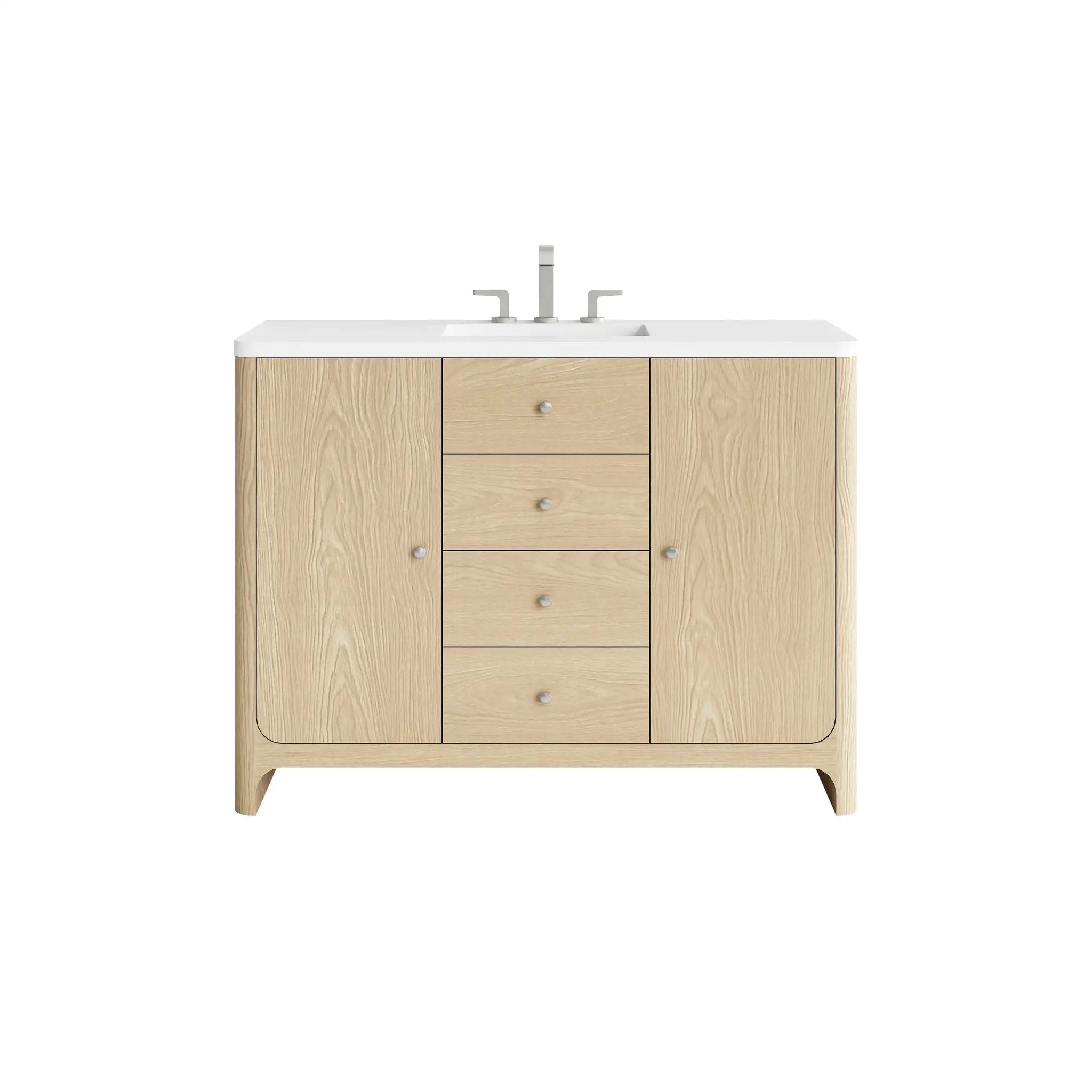 James Martin Gracyn 48" Single Vanity Set - Coastal Driftwood by James Martin Vanities