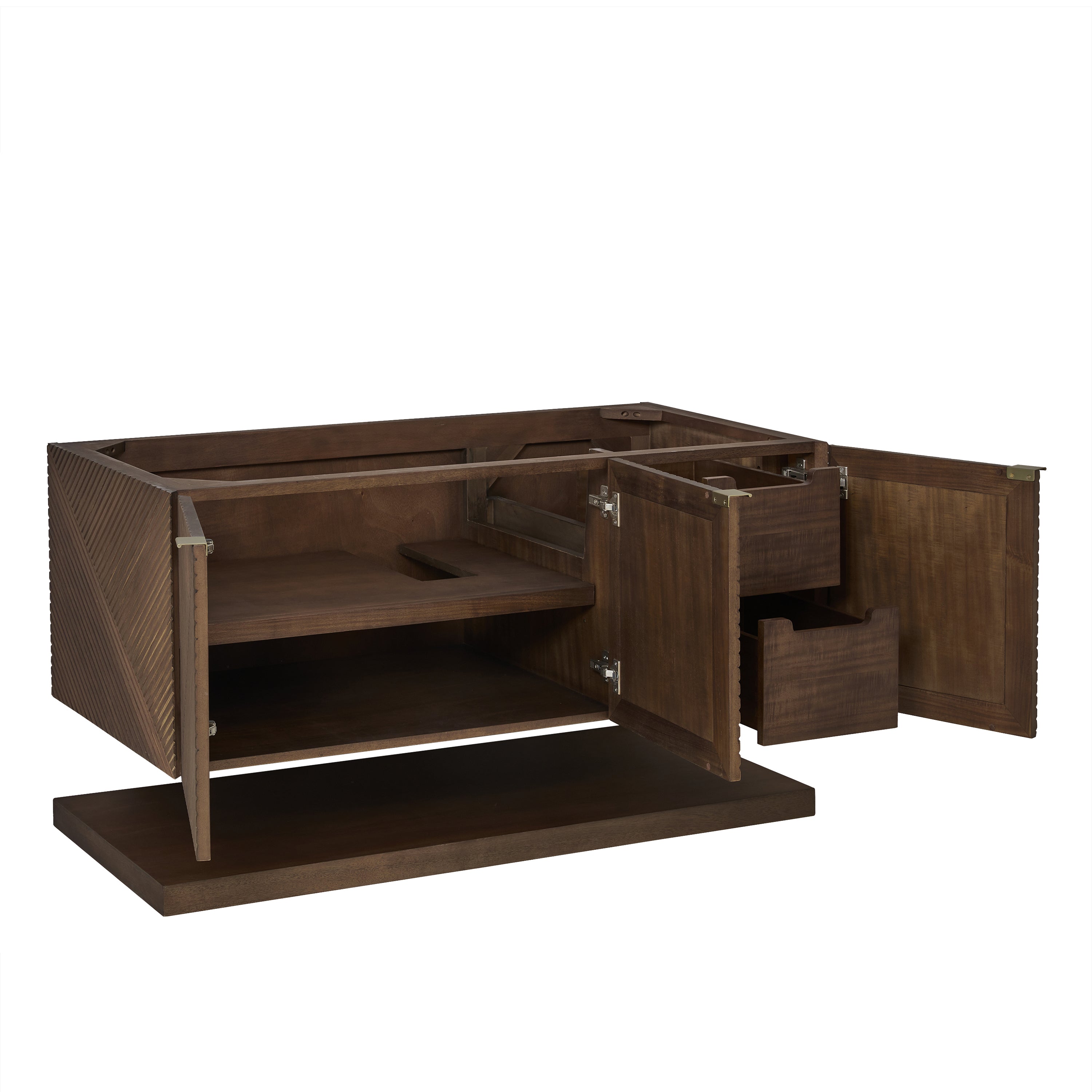 victorian silver quartz top vanity