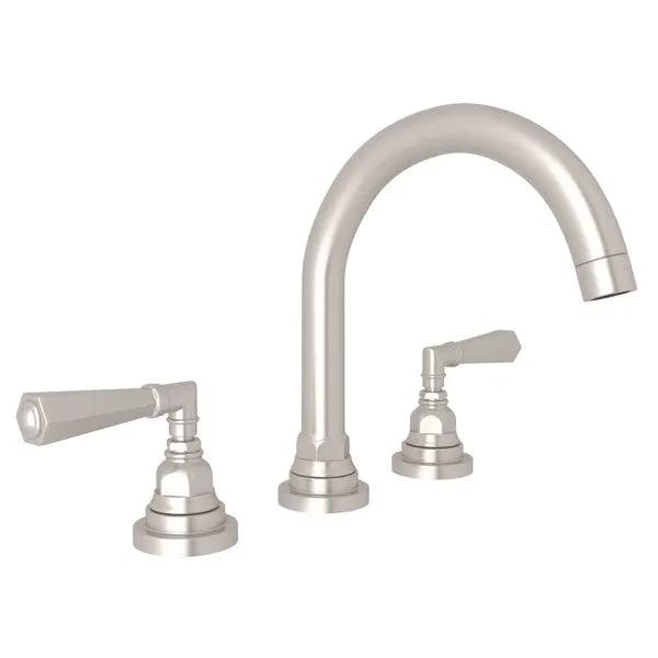 Rohl San Giovanni Widespread Lavatory Faucet with C-Spout by Rohl
