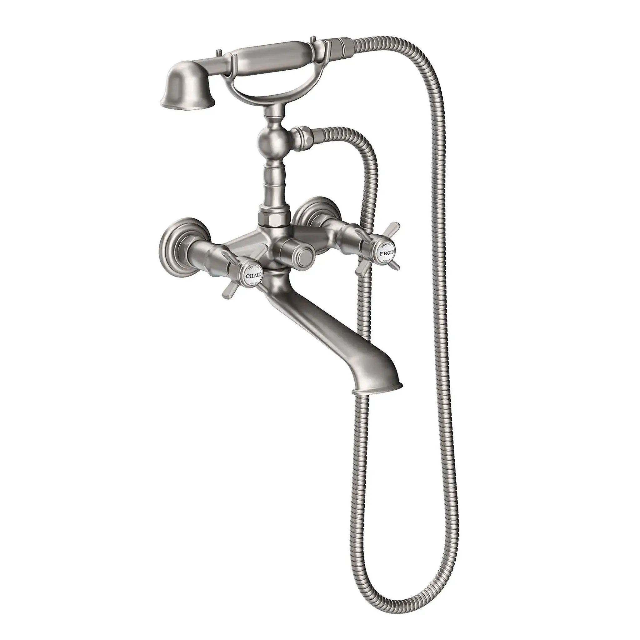 Newport Brass Fairfield Exposed Tub & Hand Shower Set - Wall Mount by Newport Brass