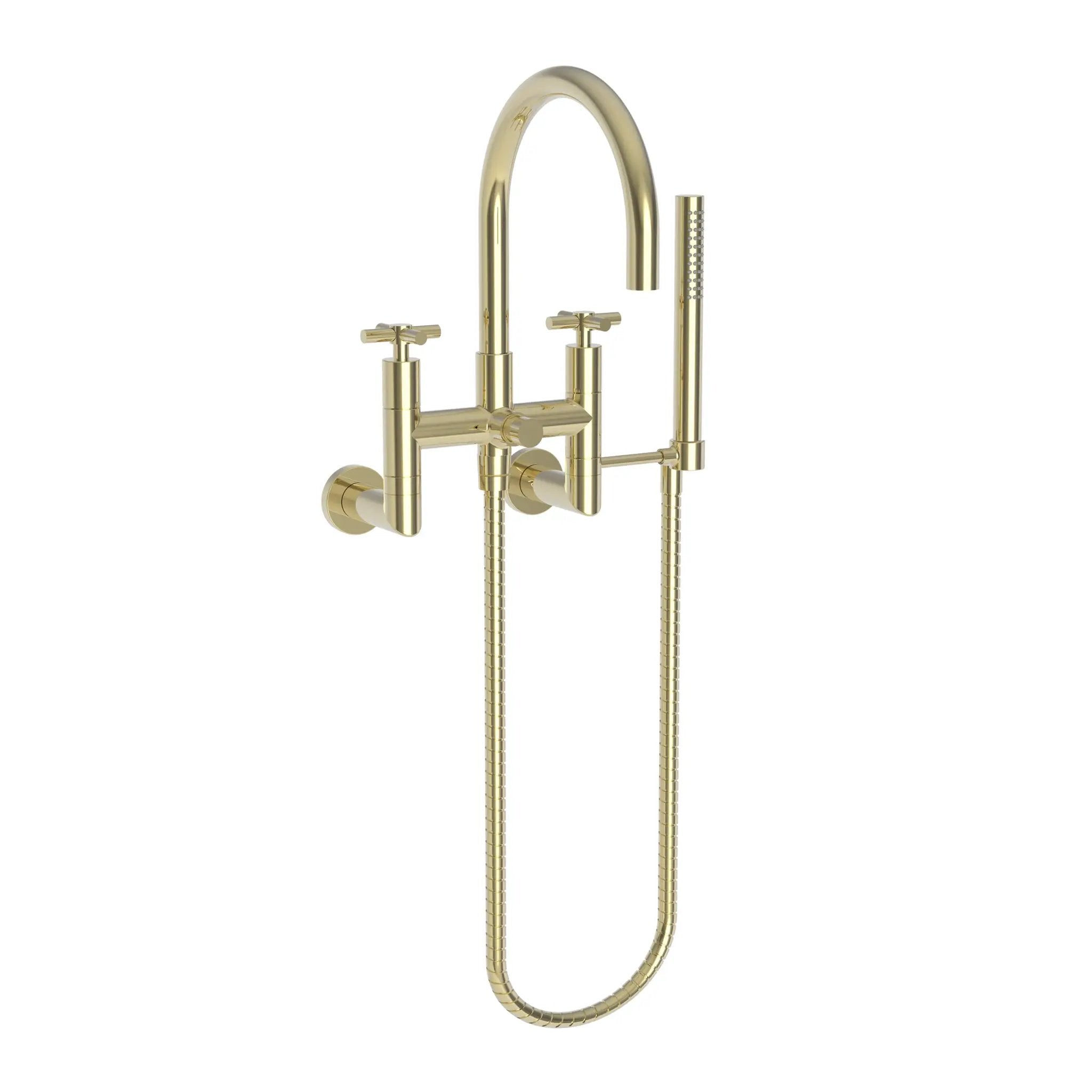Newport Brass East Linear Exposed Tub & Hand Shower Set - Wall Mount by Newport Brass