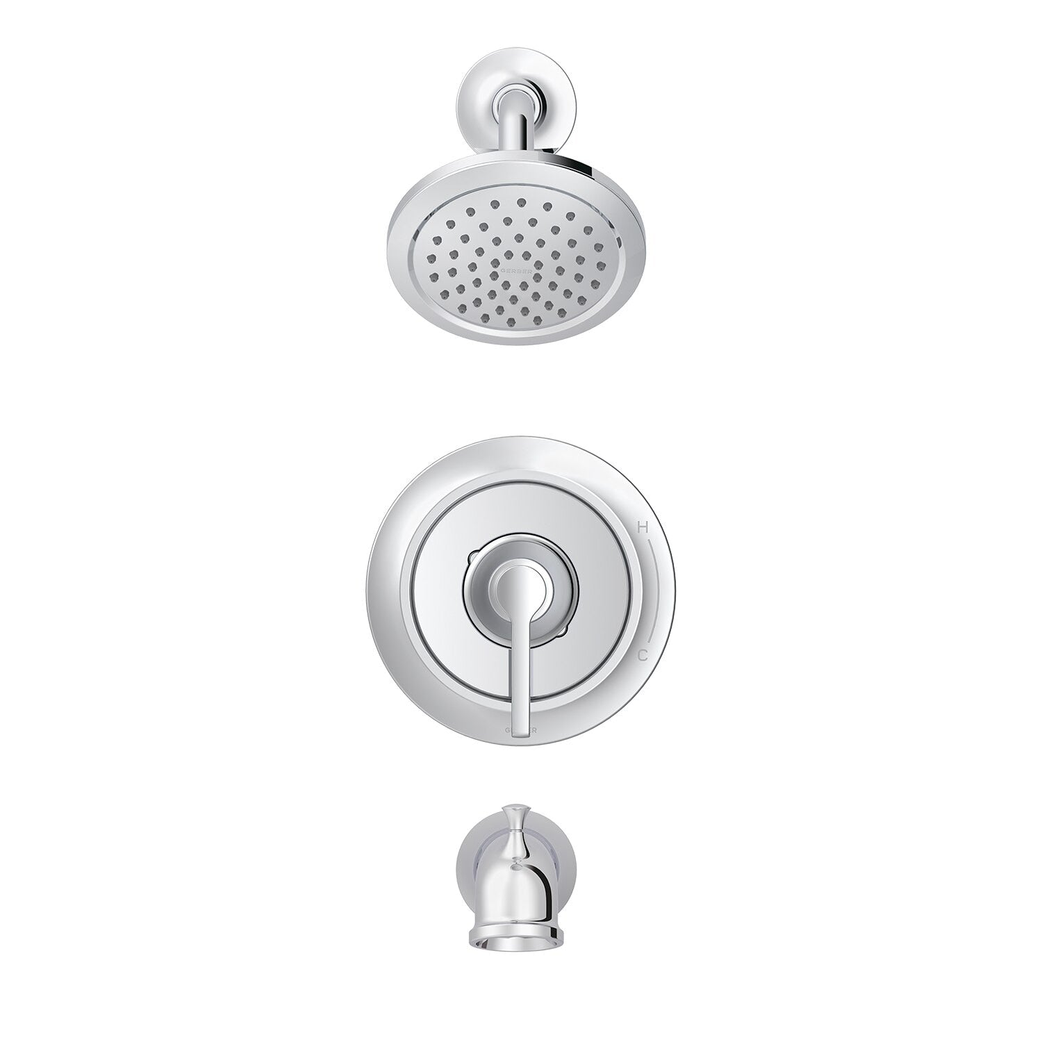 Danze by Gerber Northerly 1H Tub and Shower Trim Kit and Treysta Cartridge 1.75gpm by Danze