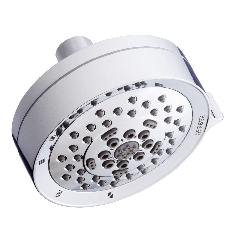 chrome showerhead