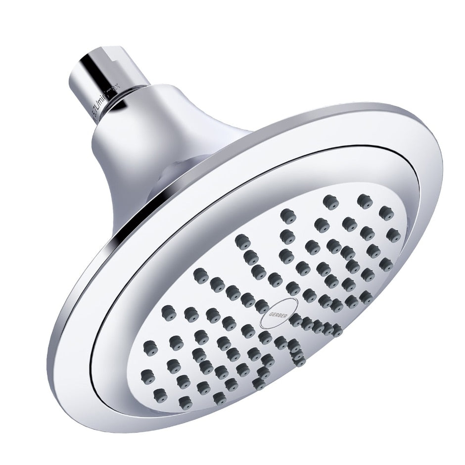 chrome showerhead