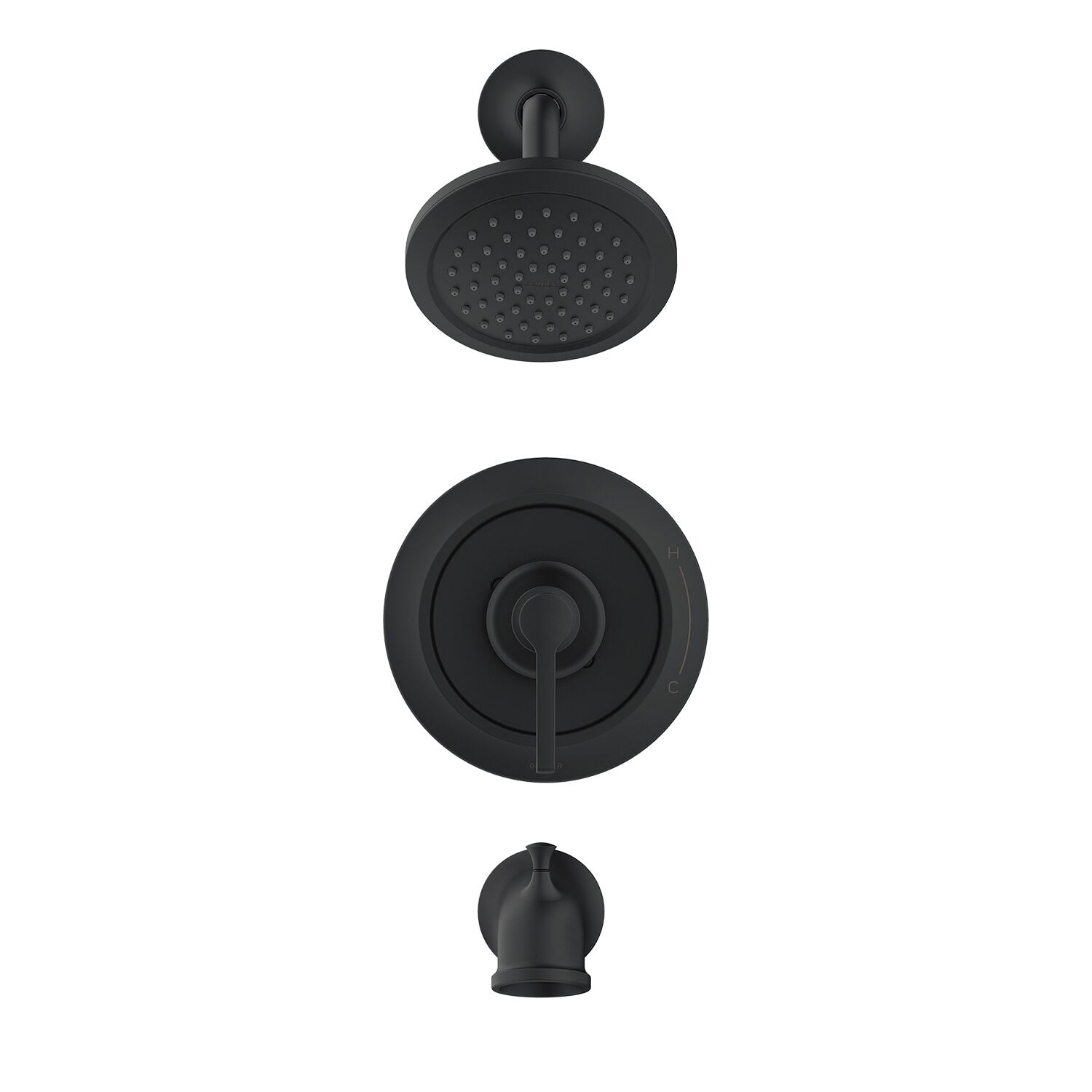 Danze by Gerber Northerly 1H Tub and Shower Trim Kit and Treysta Cartridge 1.75gpm by Danze