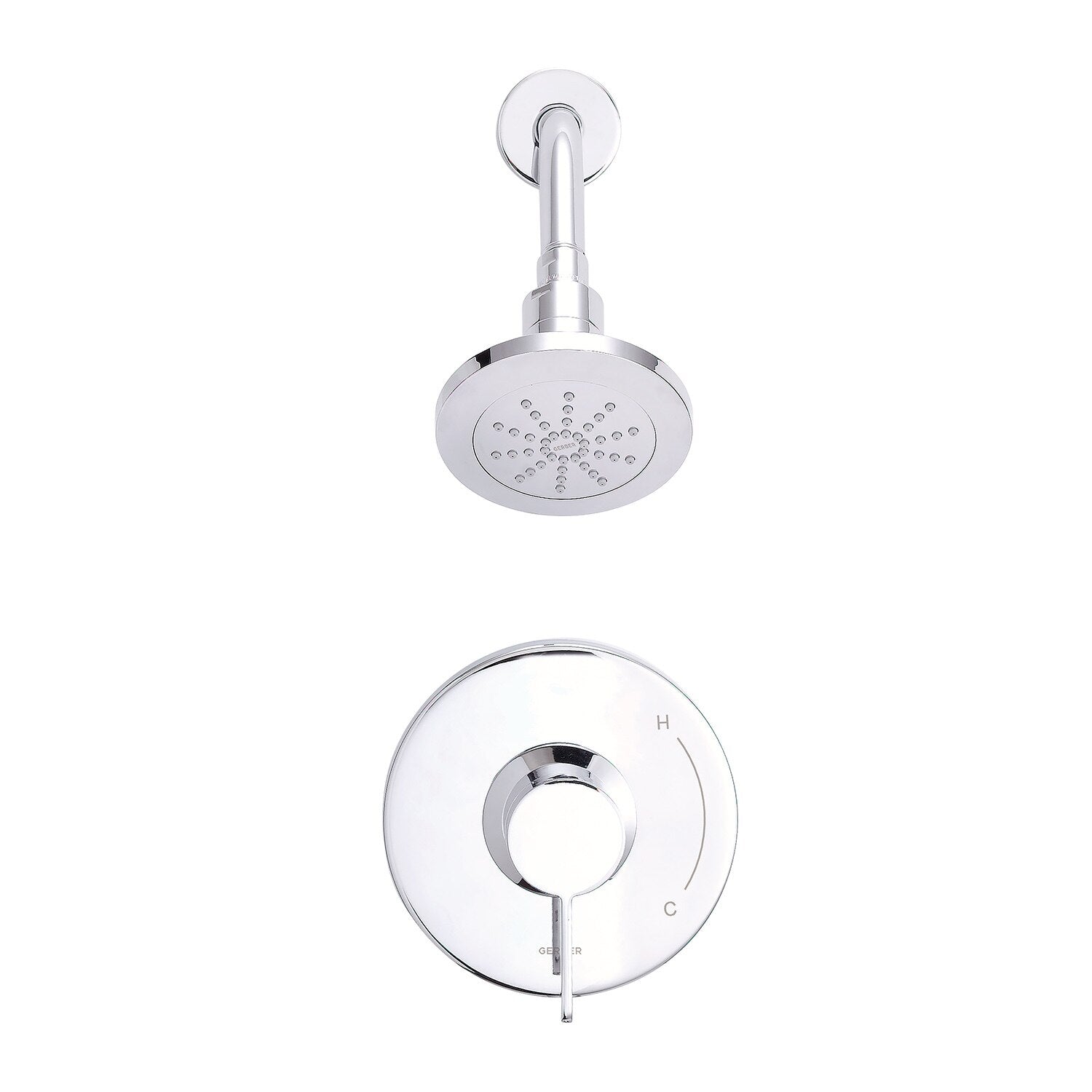 Danze by Gerber Amalfi 1H Shower Only Trim Kit and Treysta Cartridge 1.75gpm