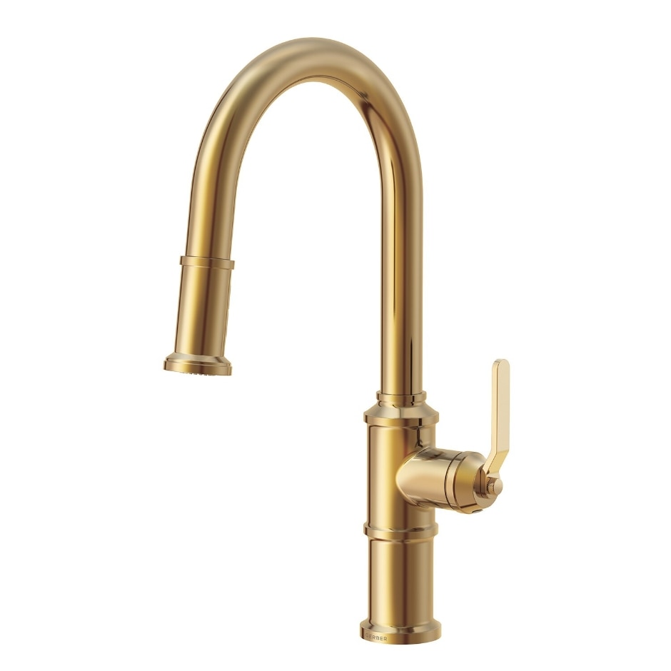 Danze by Gerber Kinzie 1H Pull-Down Kitchen Faucet w/ Snapback Retraction 1.75gpm by Danze