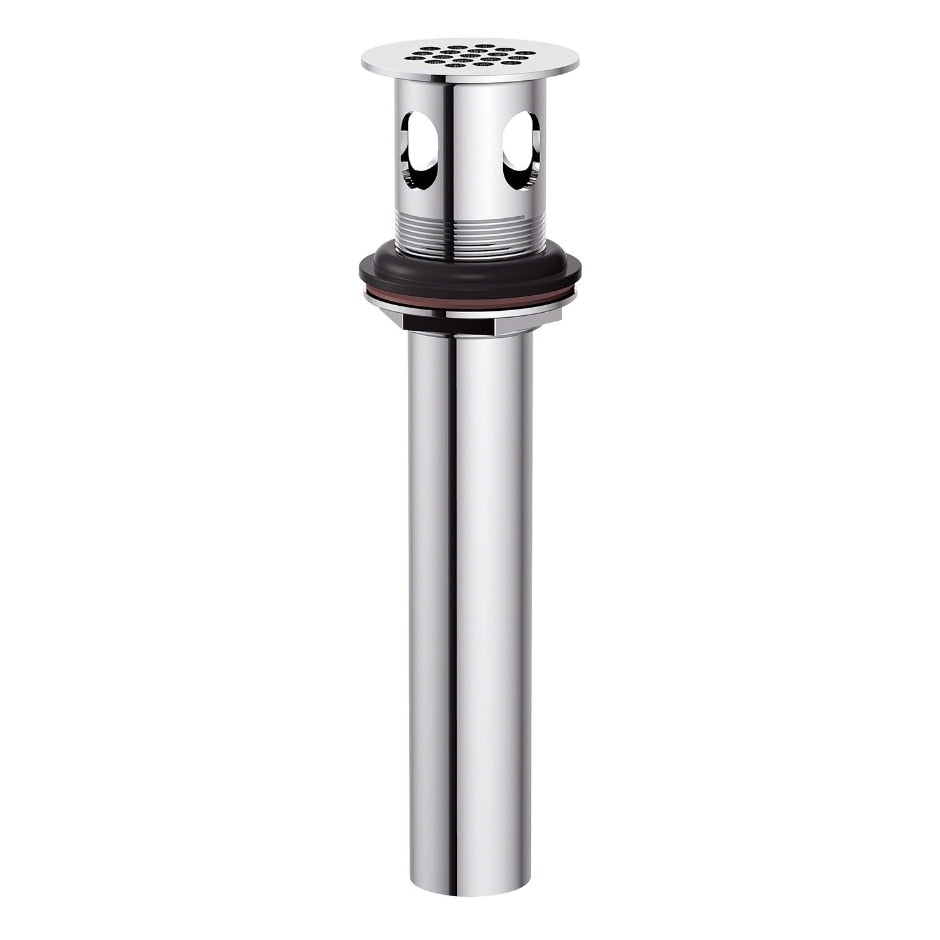 chrome strainer assembly