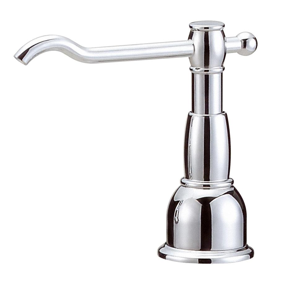 chrome soap & lotion dispenser