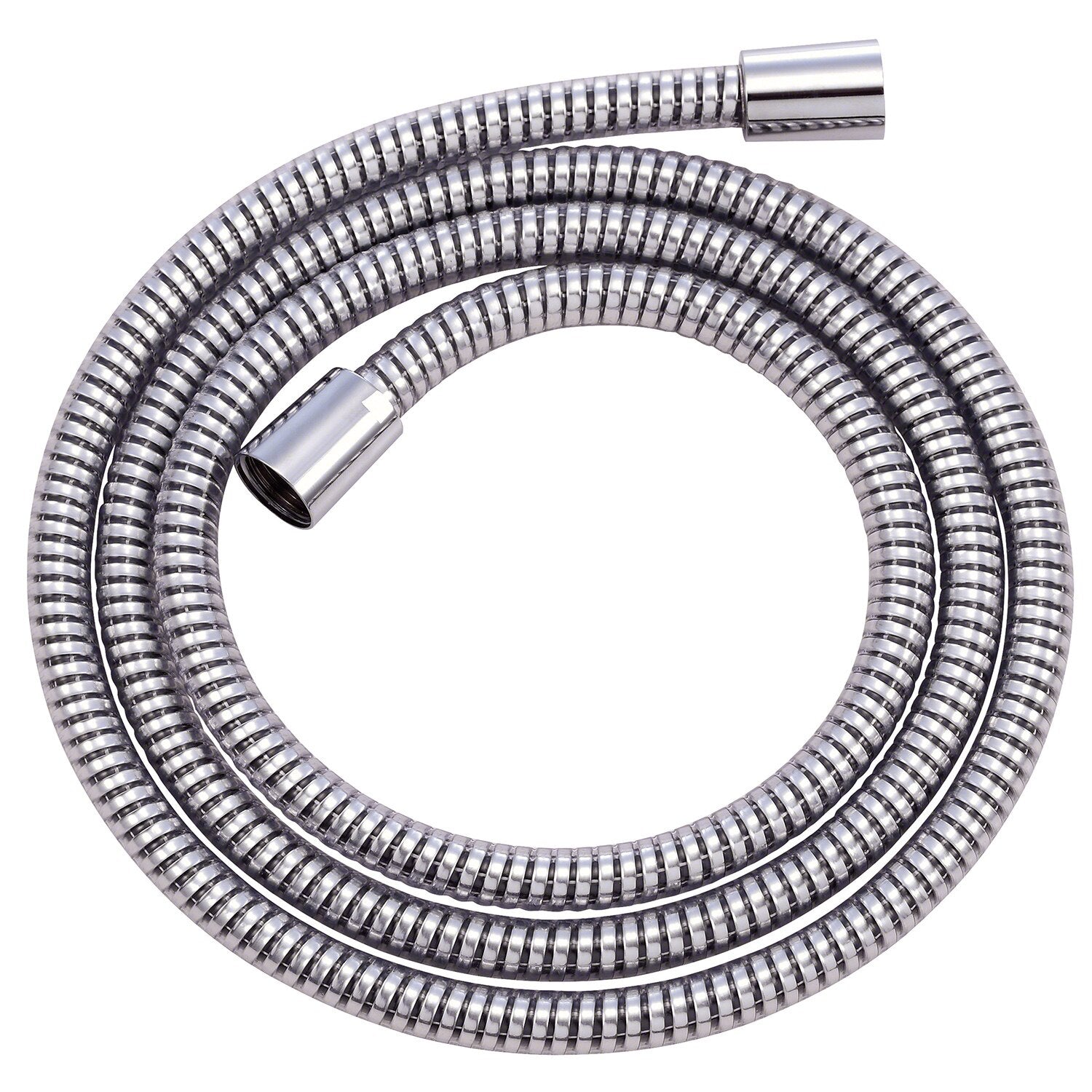 chrome shower hose