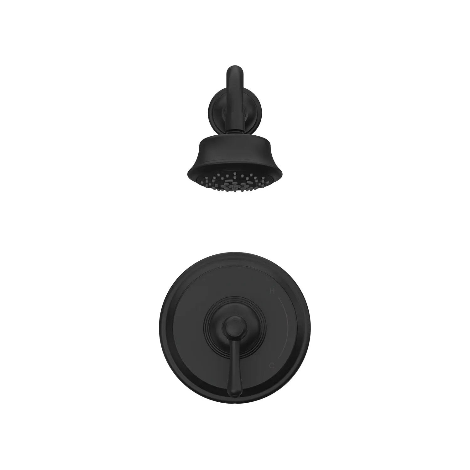 Danze by Gerber Opulence 1H Shower Only Trim Kit and Treysta Cartridge w/ 5 Function Showerhead 1.75gpm by Danze