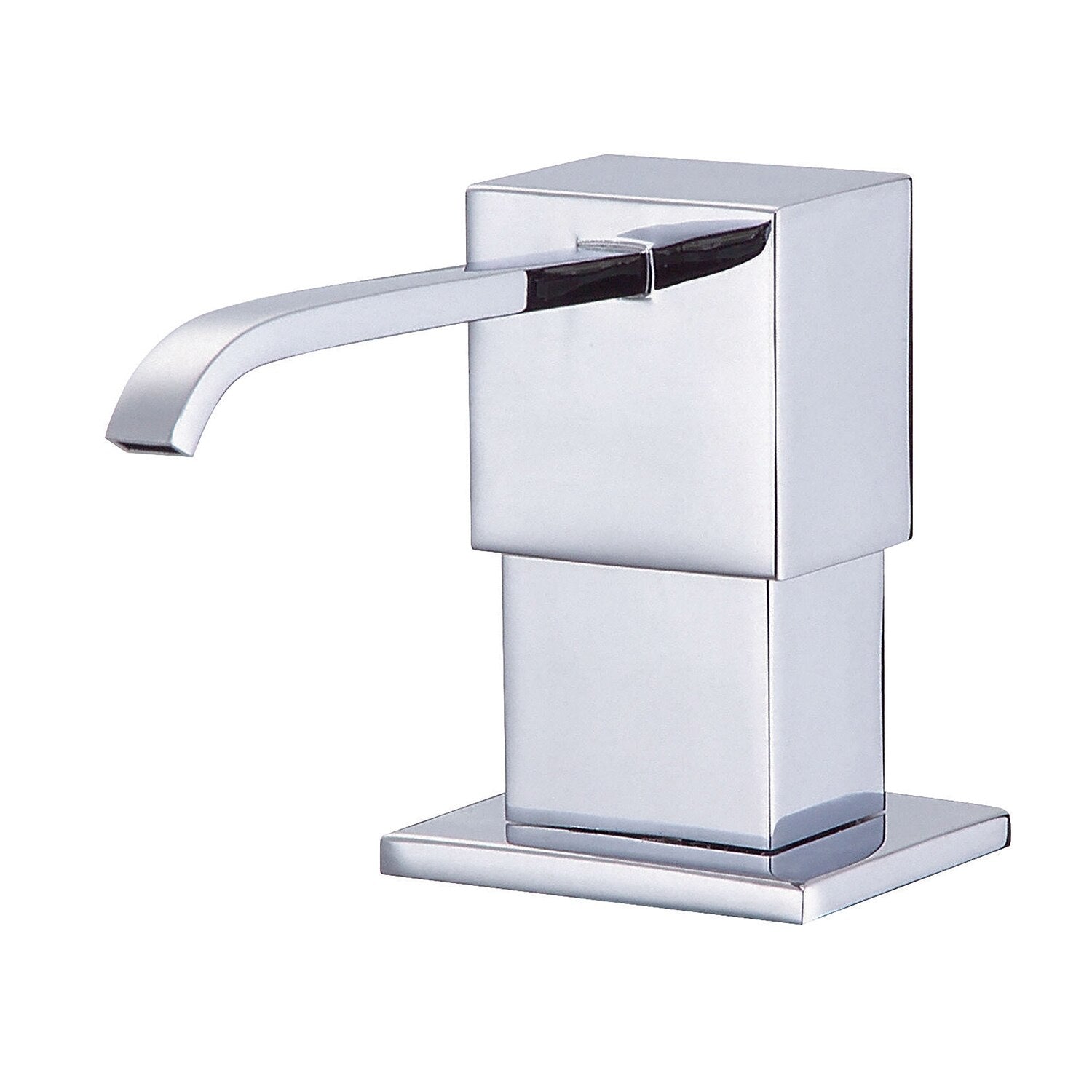 chrome soap & lotion dispenser