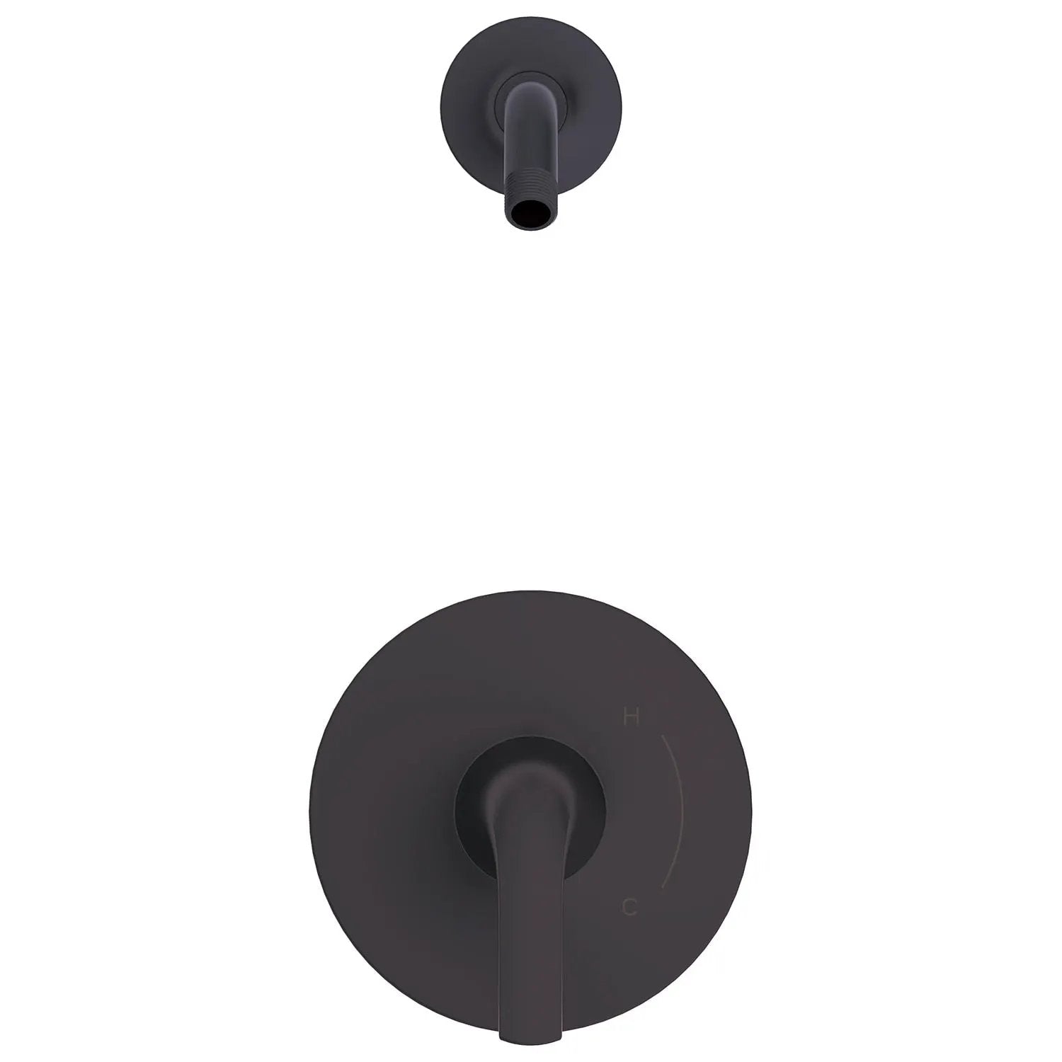 Danze by Gerber Lemora 1H Shower Only Trim Kit and Treysta Cartridge Less Showerhead by Danze