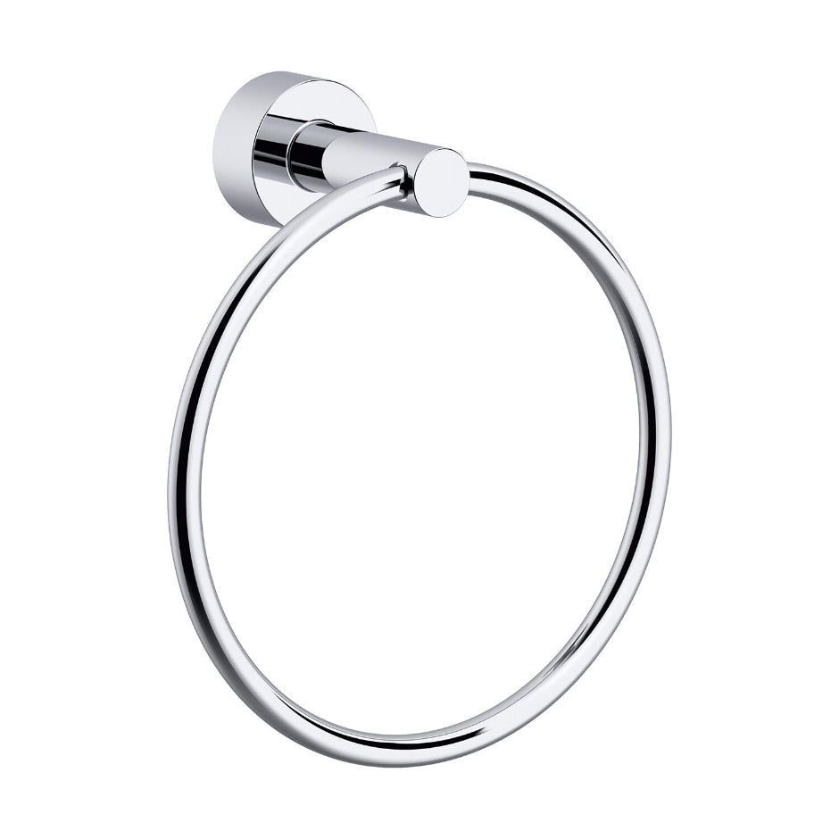 chrome towel ring
