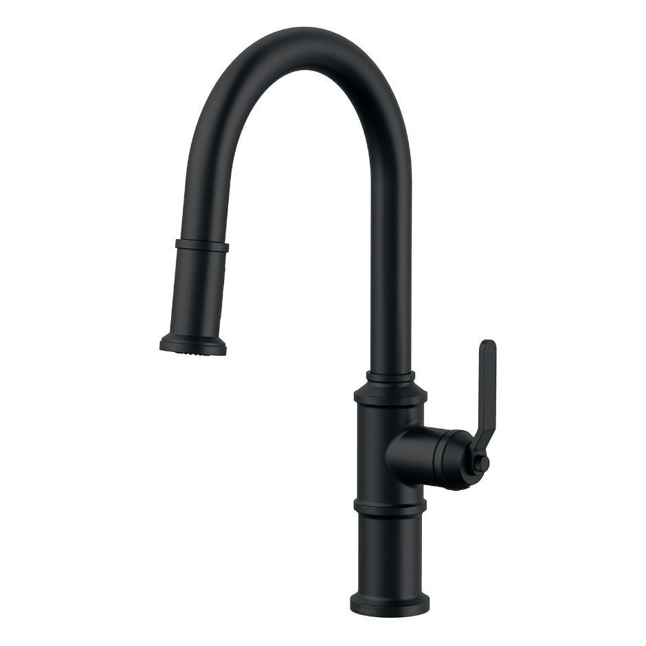 Danze by Gerber Kinzie 1H Pull-Down Kitchen Faucet w/ Snapback Retraction 1.75gpm