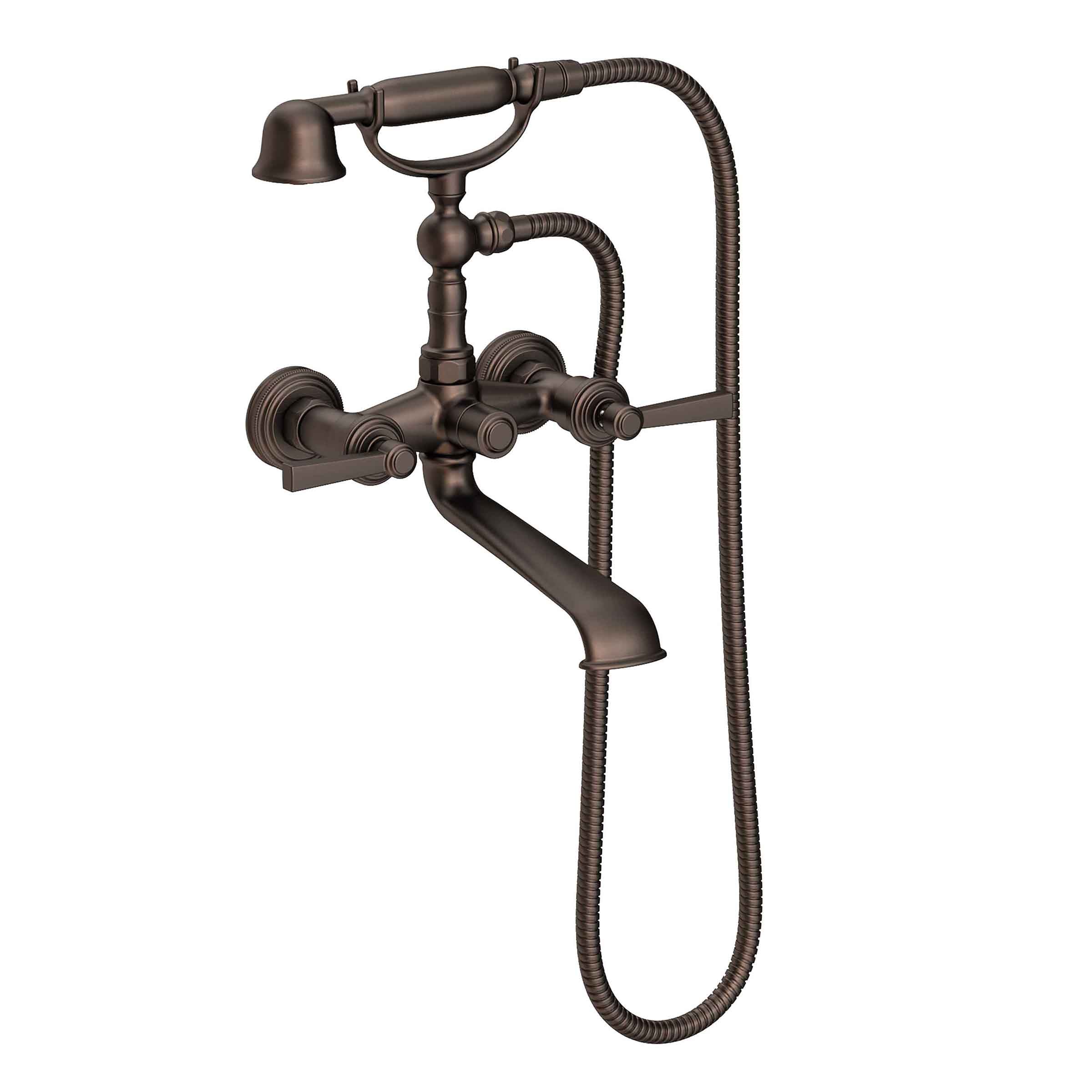 Newport Brass Miro Exposed Tub & Hand Shower Set - Wall Mount