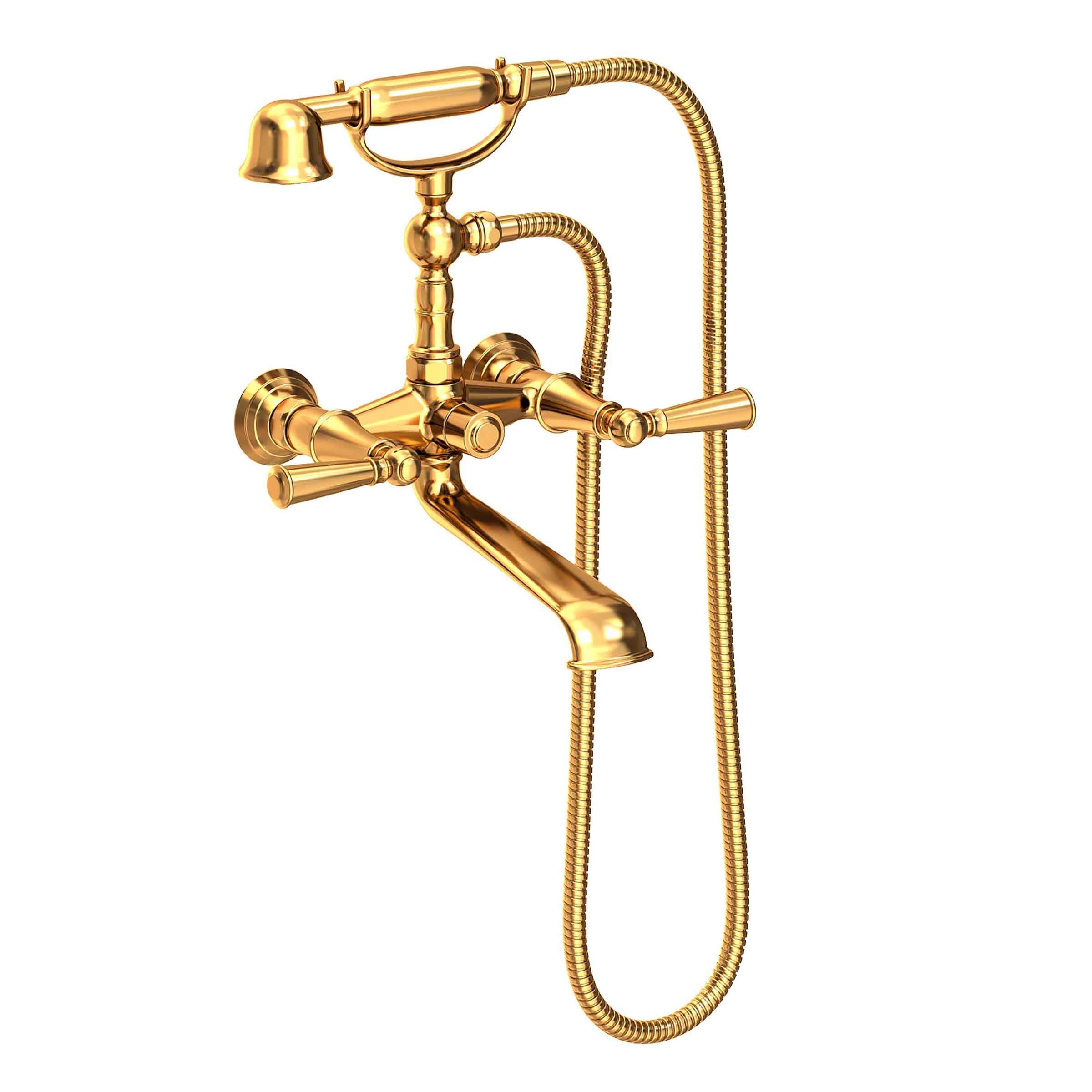 Newport Brass Aylesbury Exposed Tub & Hand Shower Set - Wall Mount