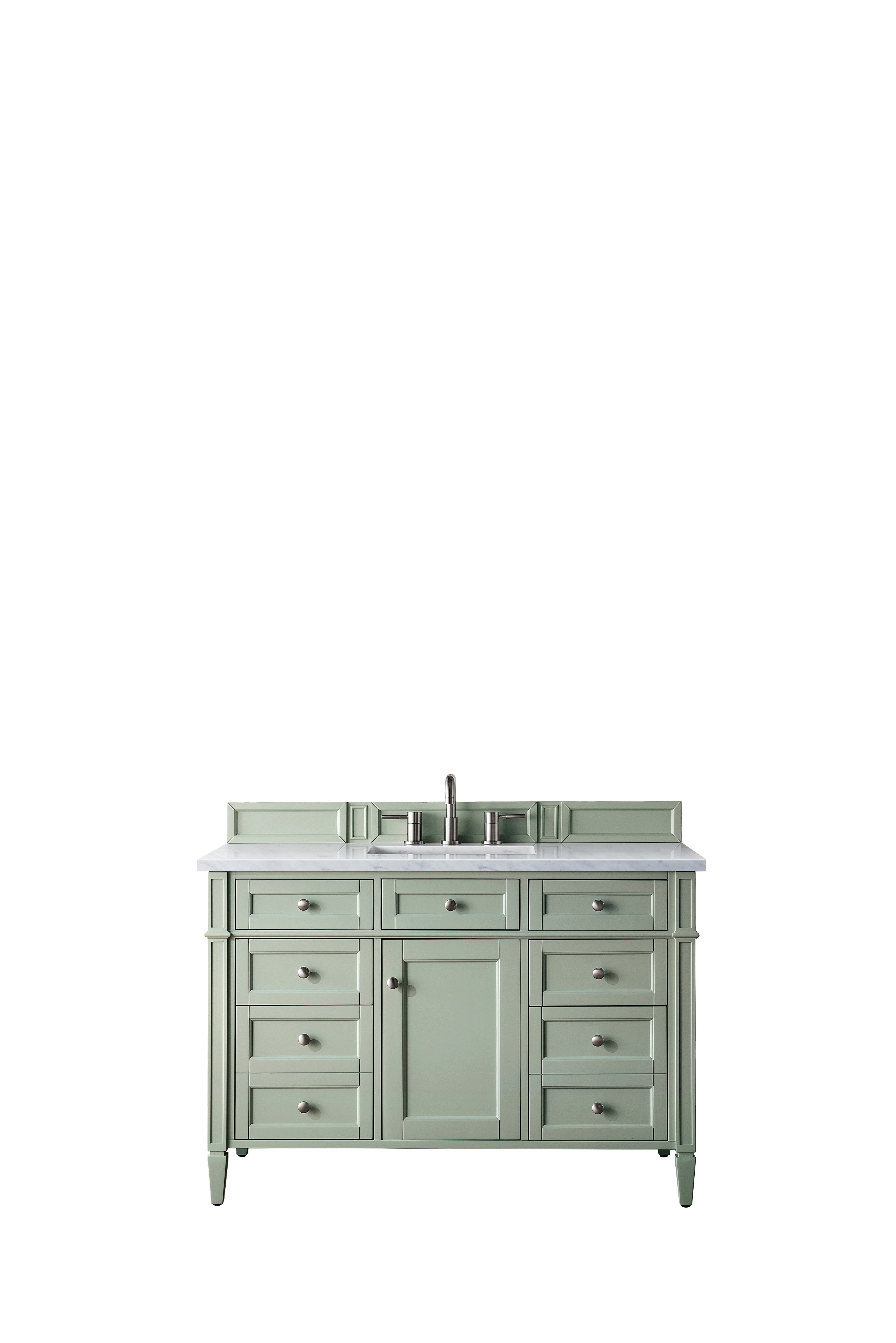 James Martin Brittany 48" Single Vanity Set - Sage Green by James Martin Vanities