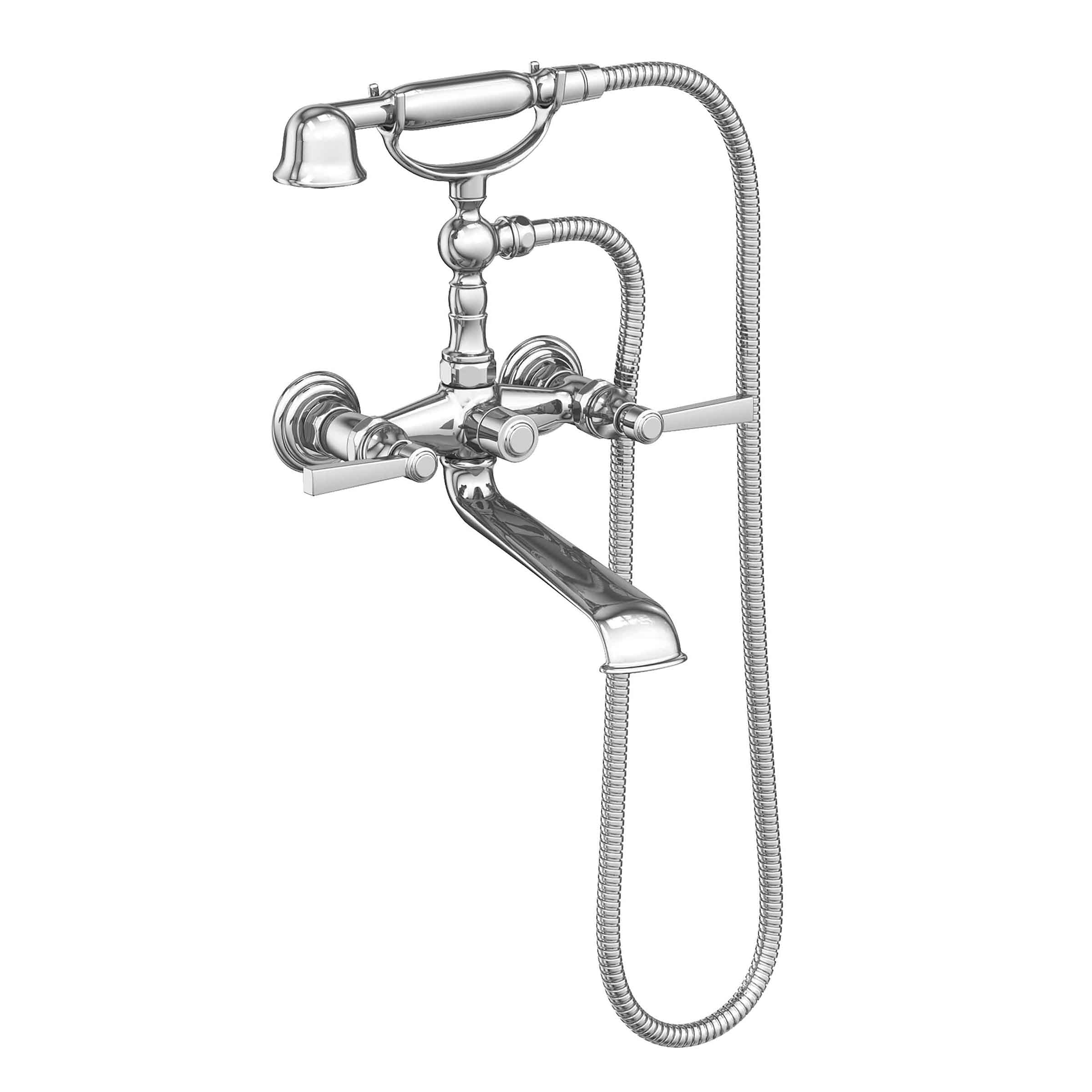 polished chrome hand shower set