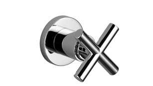 brushed dark brass volume control valve