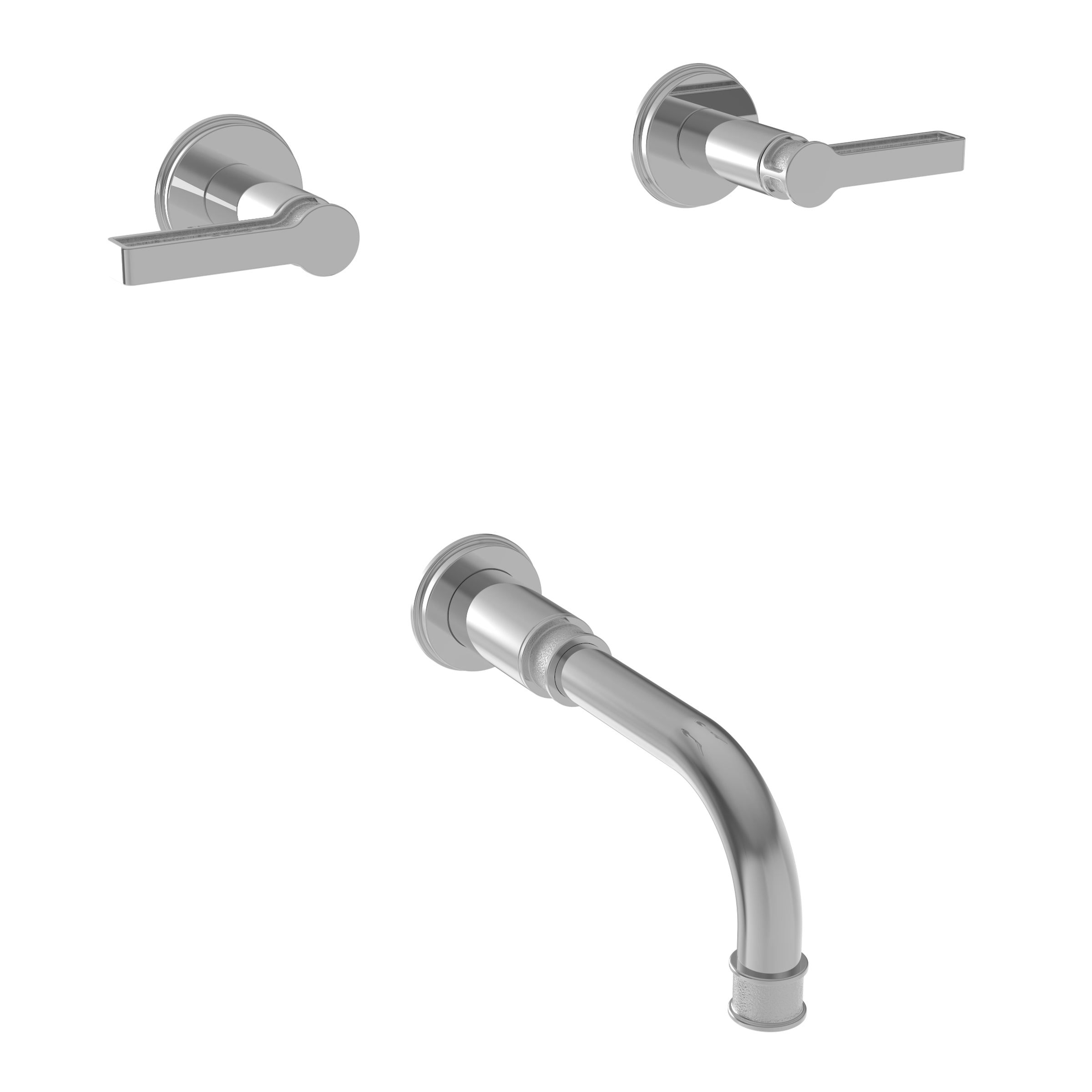 polished chrome tub faucet