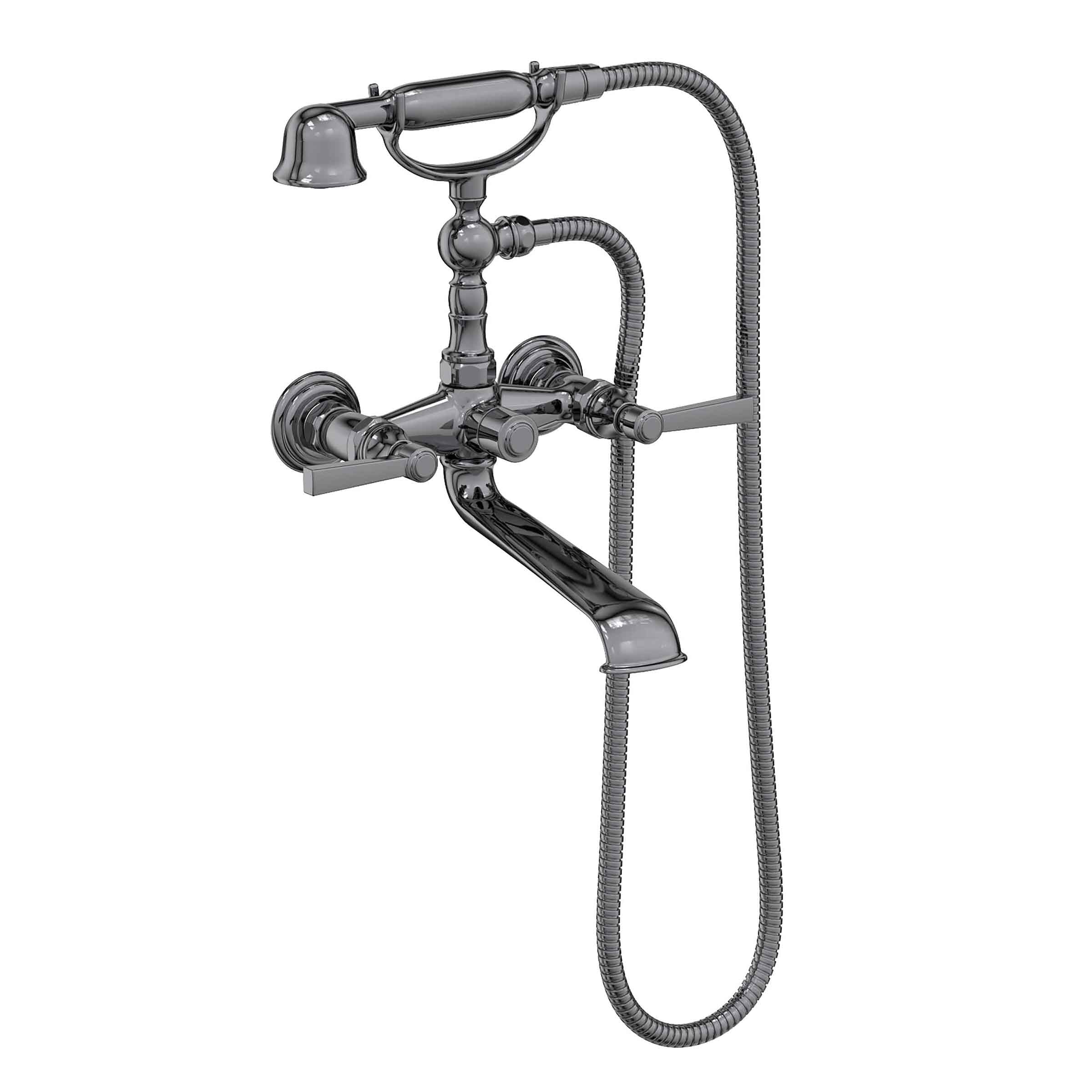 Newport Brass Astor Exposed Tub & Hand Shower Set - Wall Mount
