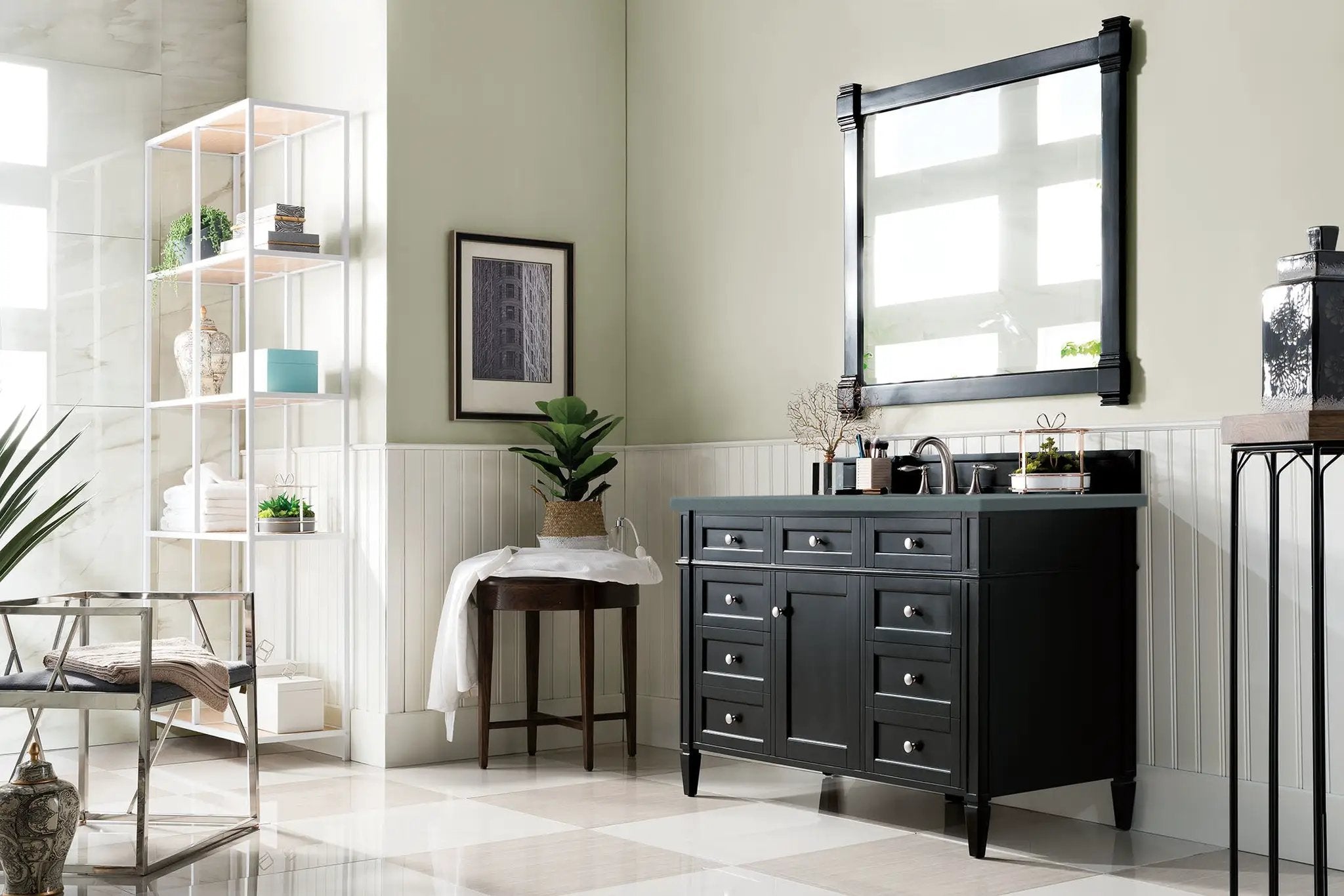 black onyx vanity