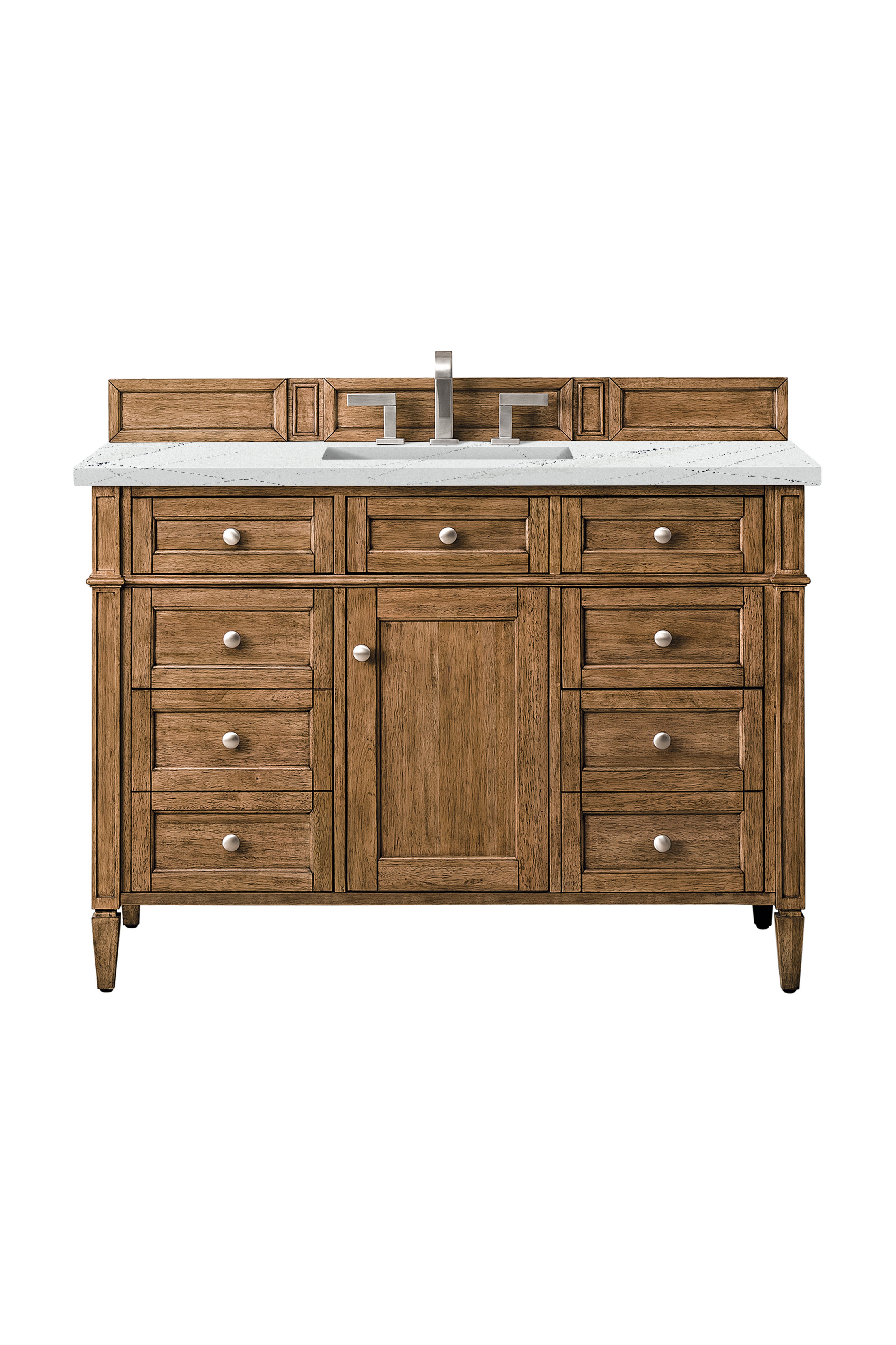 James Martin Vanities Brittany 48" Single Vanity - Saddle Brown