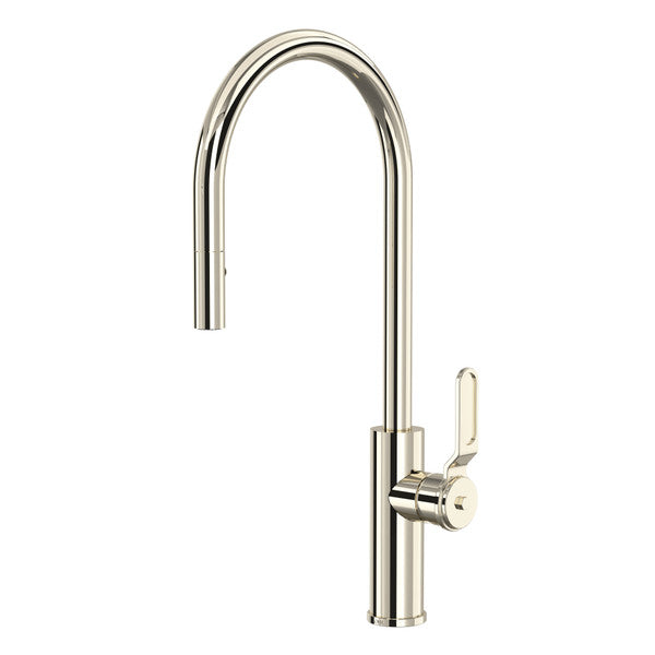 Rohl Myrina Pull-Down Kitchen Faucet with C-Spout