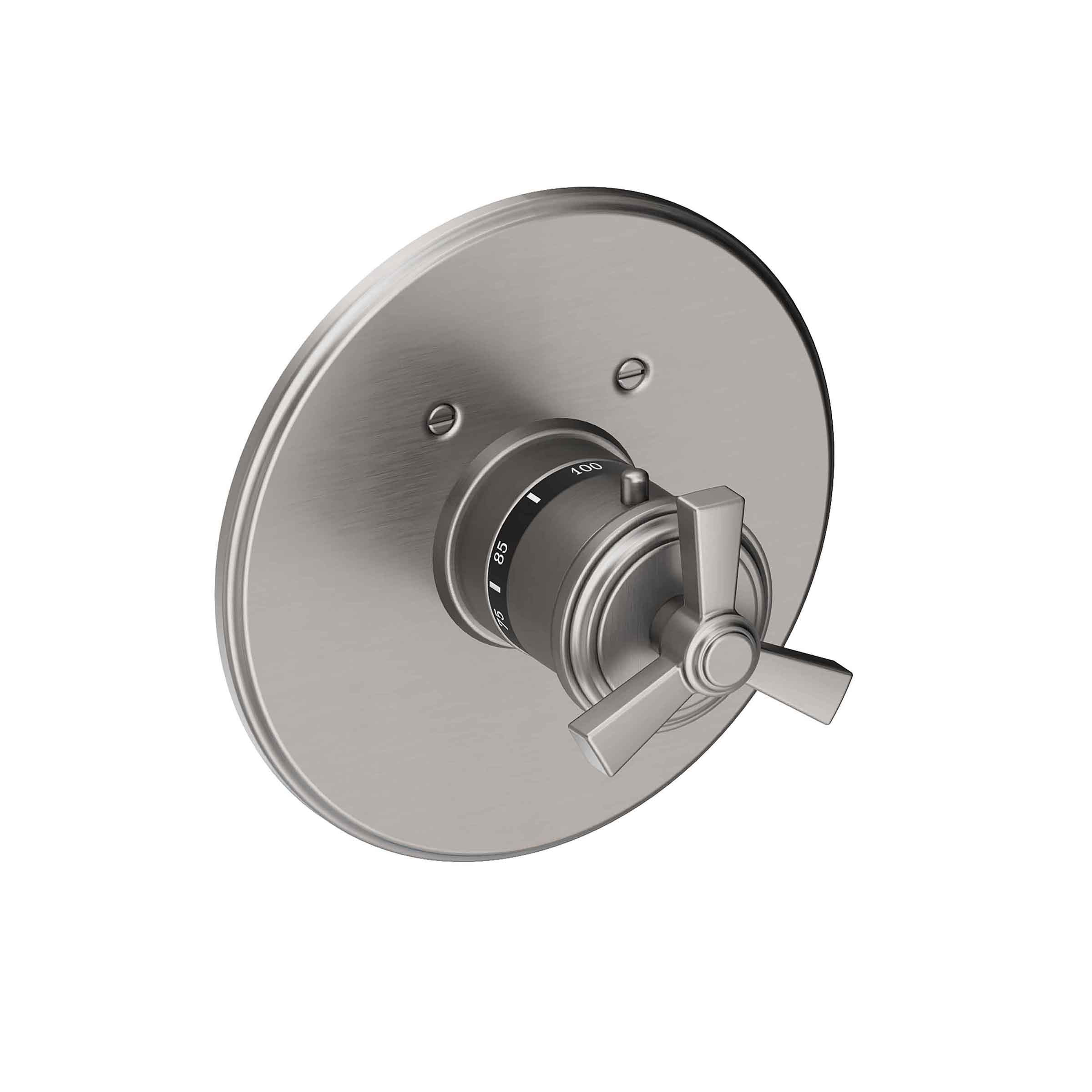 Newport Brass Miro 3/4" Round Thermostatic Trim Plate with Handle