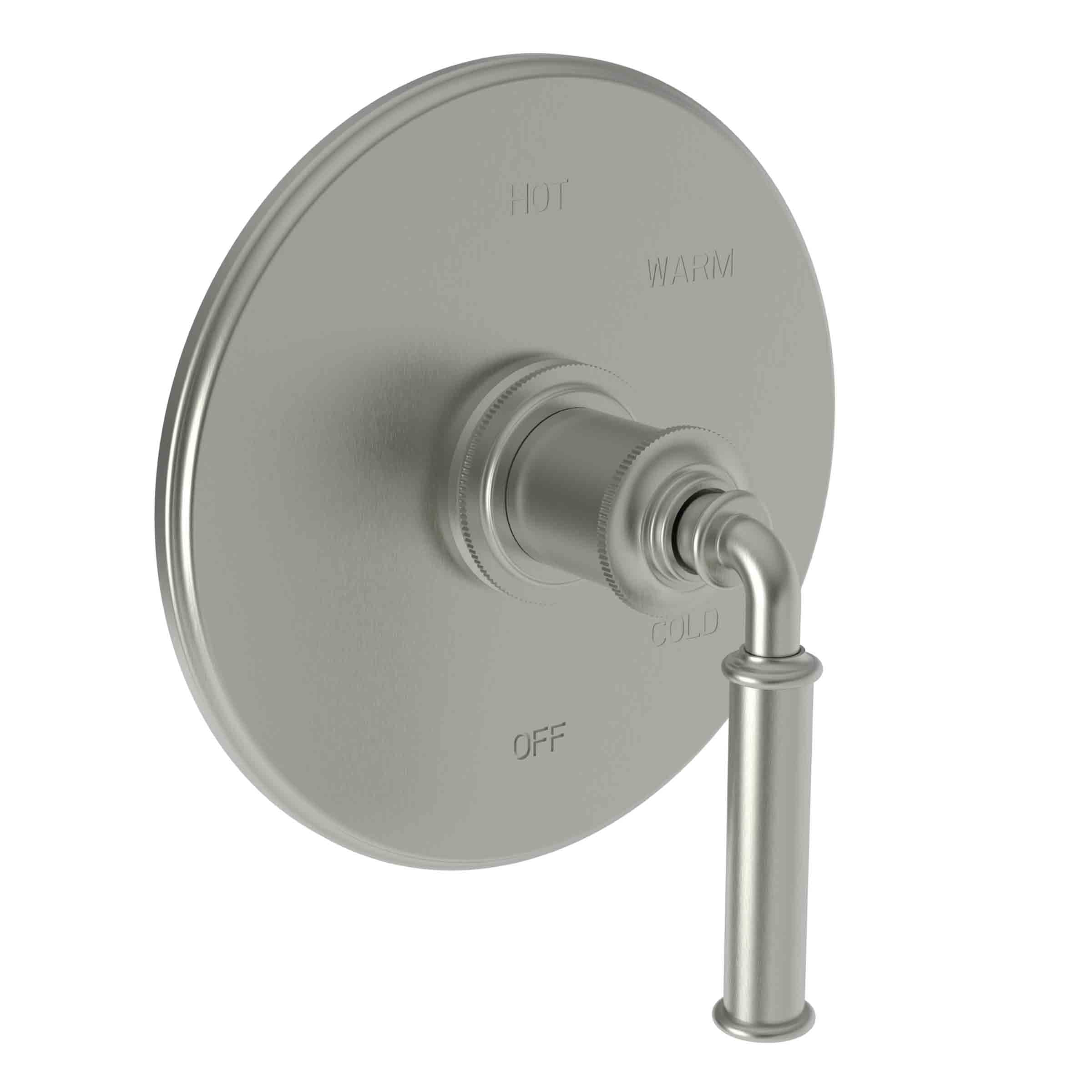 Newport Brass Taft Balanced Pressure Shower Trim Plate with Handle. Less showerhead, arm and flange.