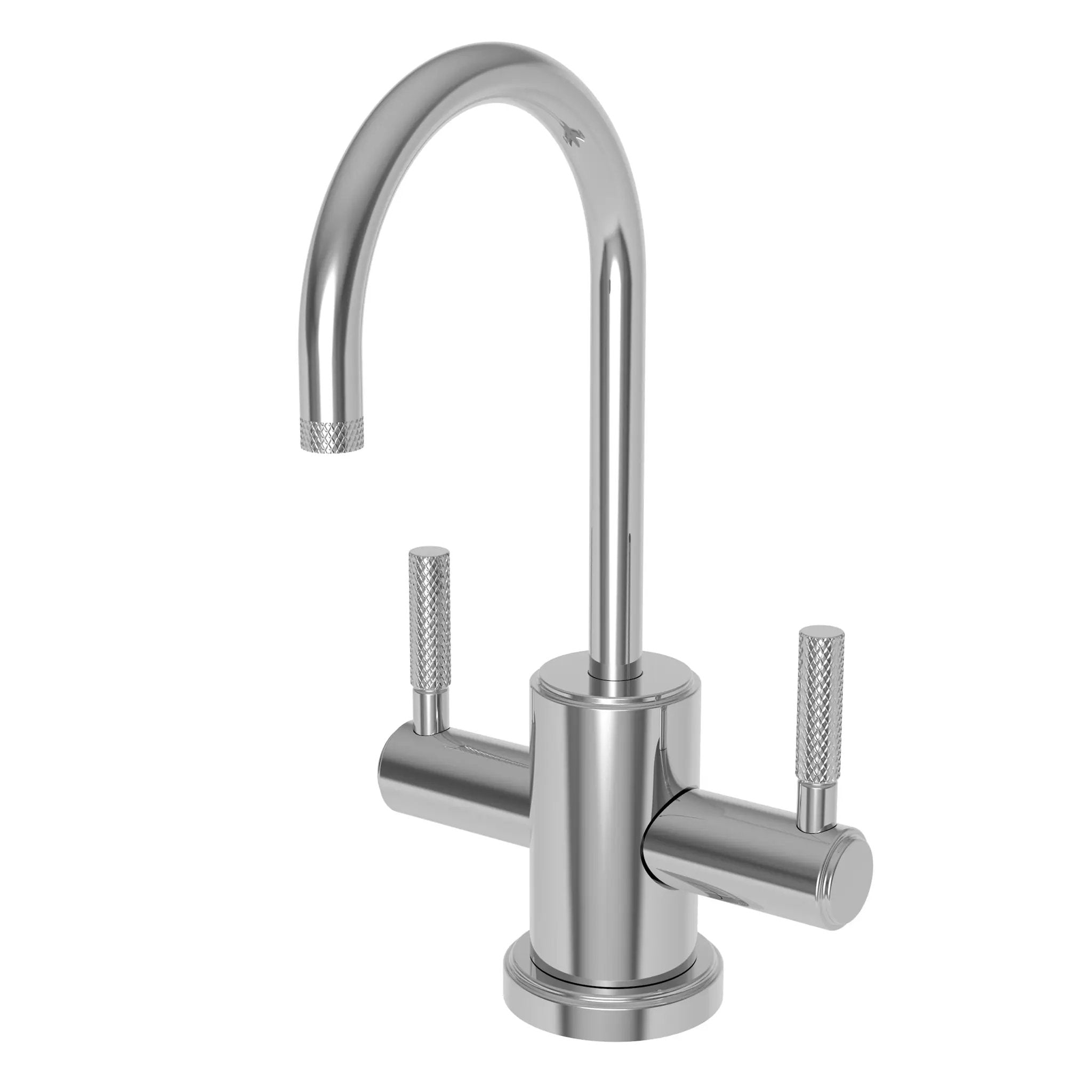polished chrome water dispenser