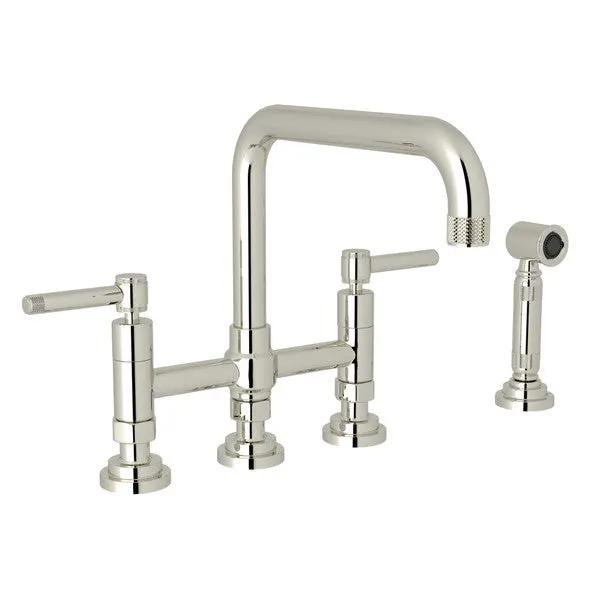 Rohl Campo Bridge Kitchen Faucet with Side Spray by Rohl