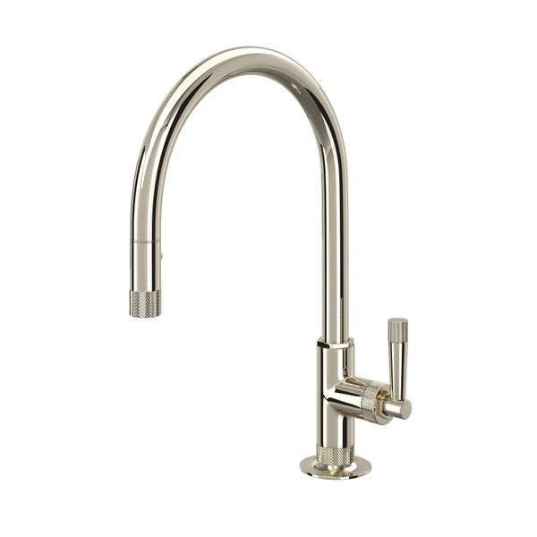 Rohl Graceline Pull-Down Kitchen Faucet with C-Spout
