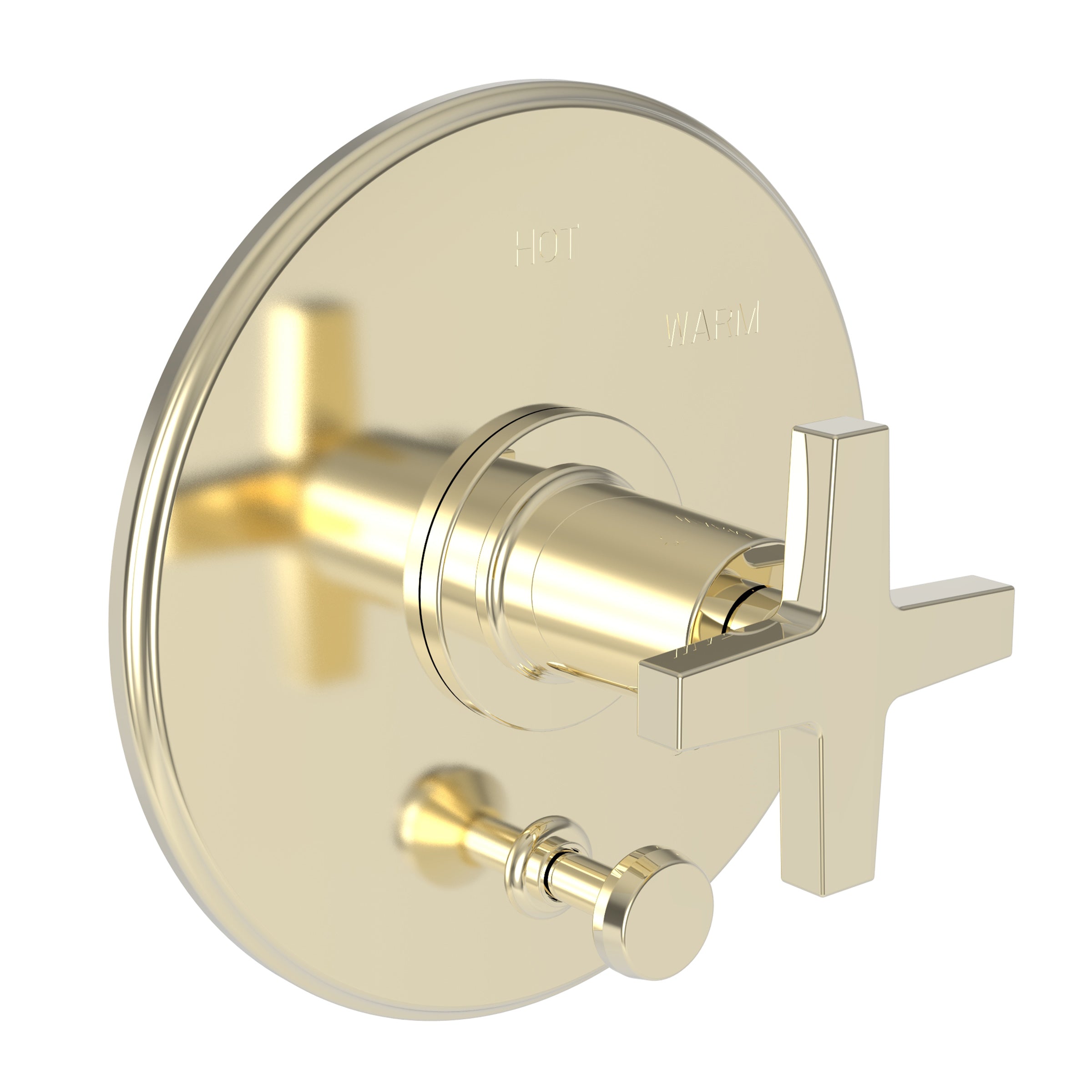 Newport Brass Dorrance Balanced Pressure Tub & Shower Diverter Plate with Handle. Less Showerhead, arm and flange.